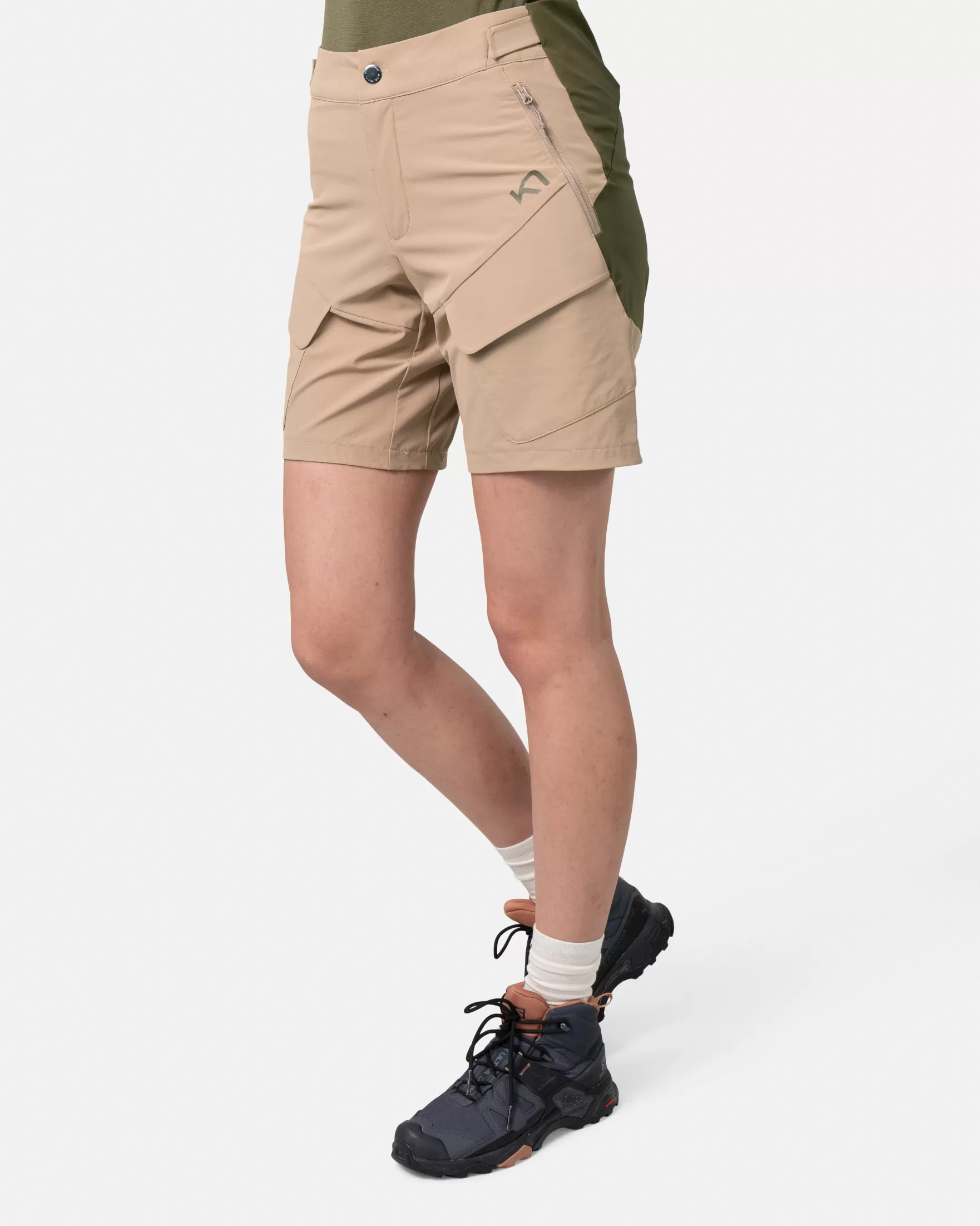 Shorts and Skirts-Kari Traa Ane Cargo Shorts Sandy