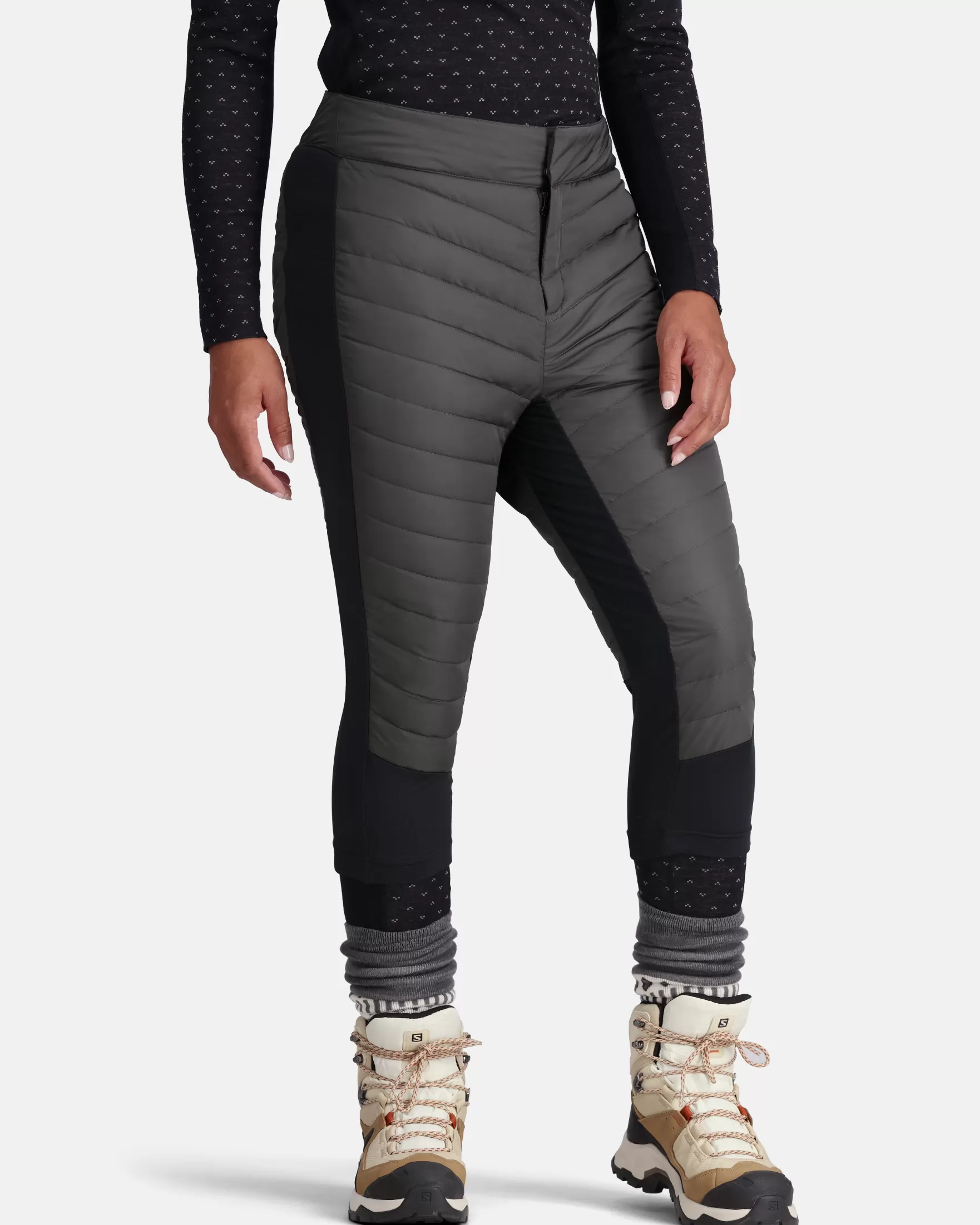 Ski Pants-Kari Traa Eva High Waist Capri Black