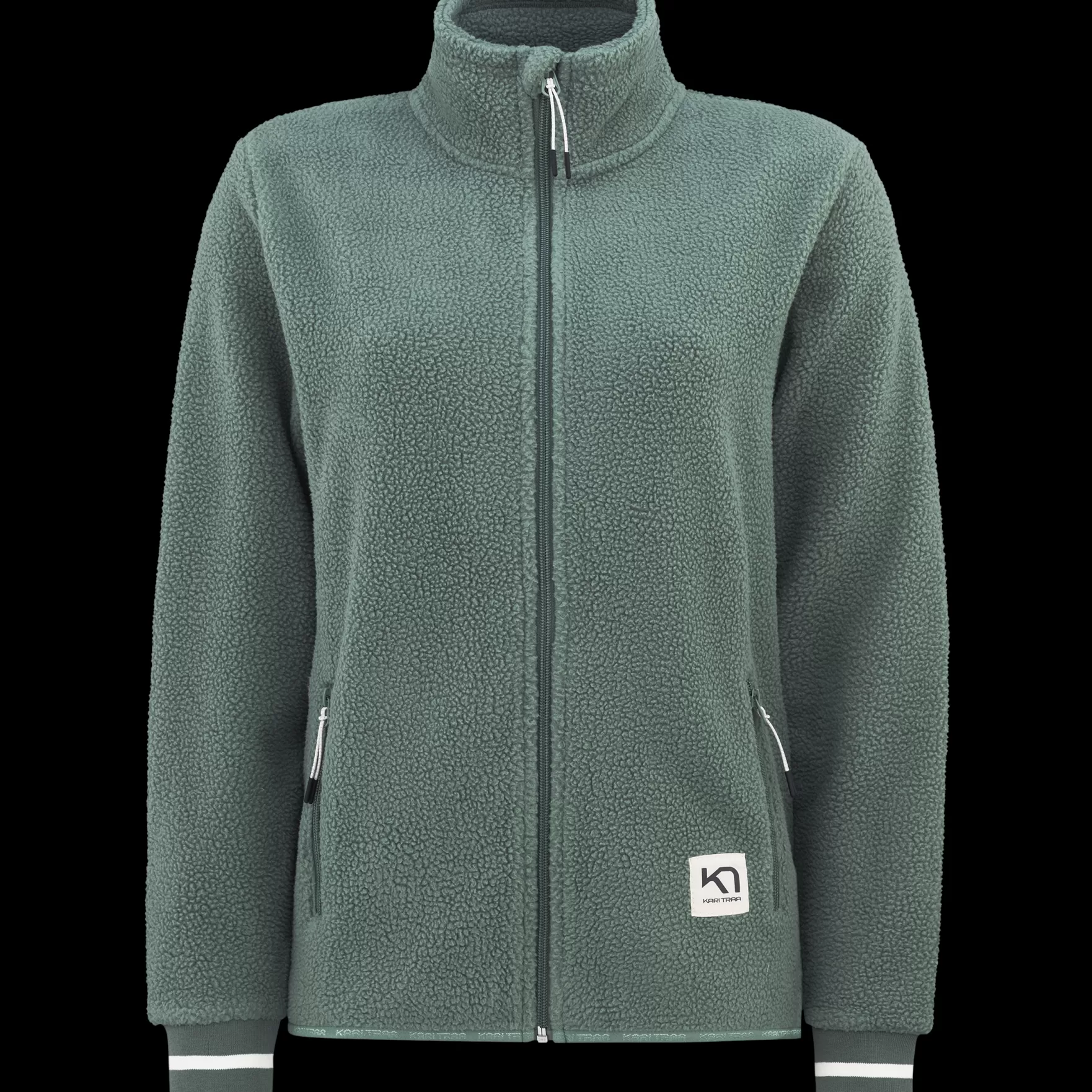 Fleece-Kari Traa Eva Pile Murk Green