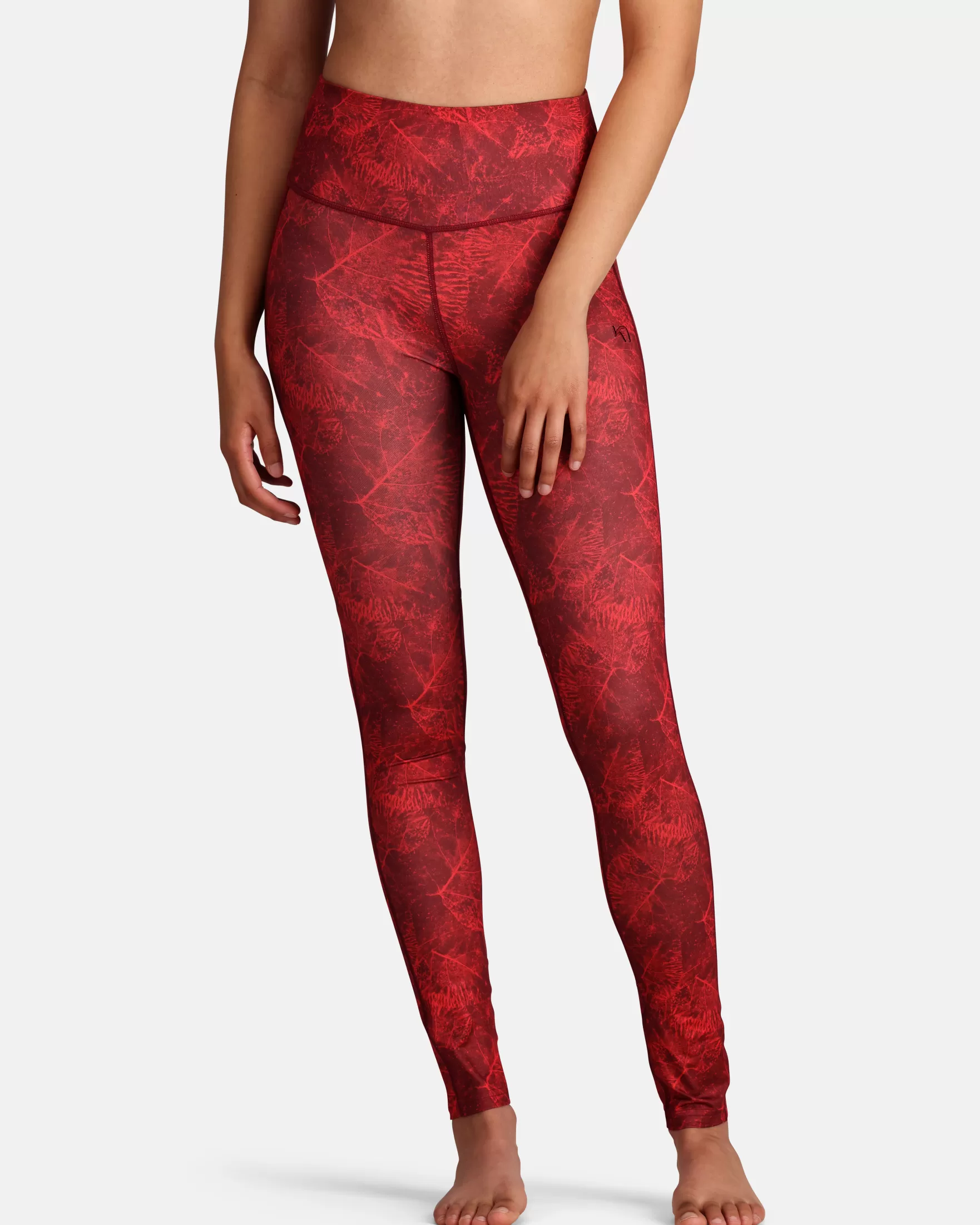 Technical Base Layer-Kari Traa Fierce Pants Rouge Red