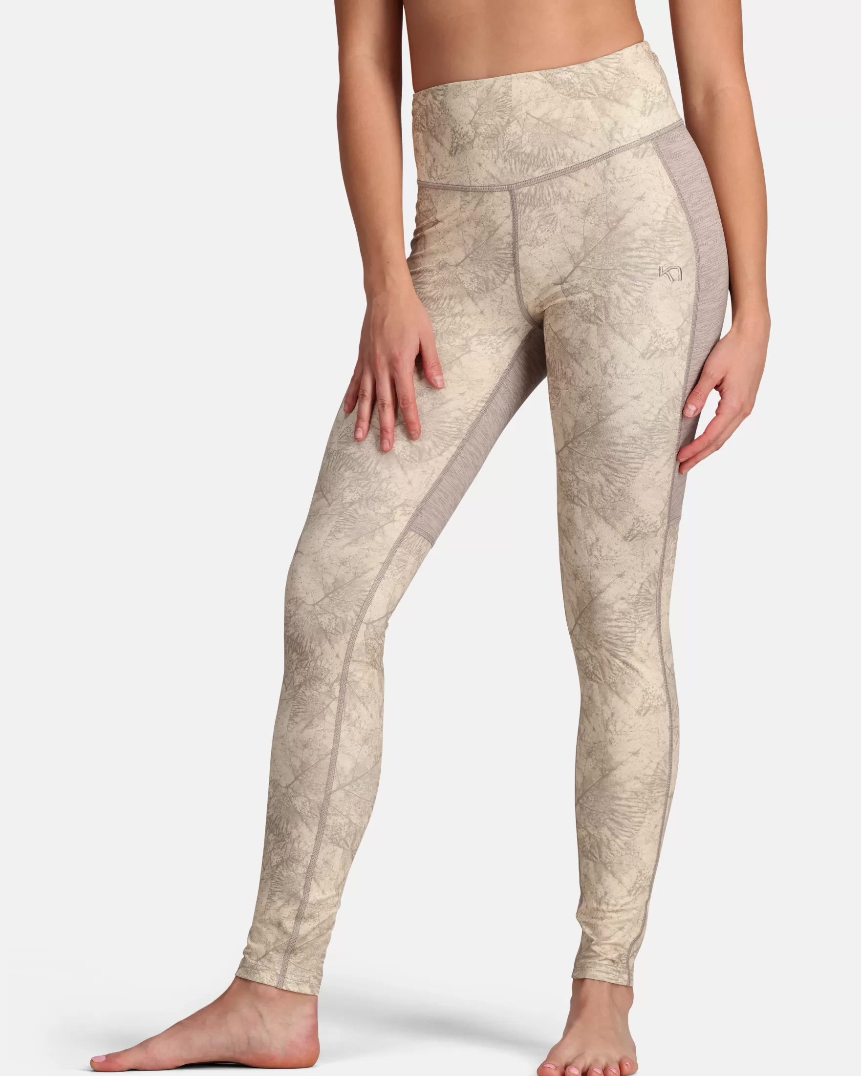 Technical Base Layer-Kari Traa Fierce Pants Light Grey