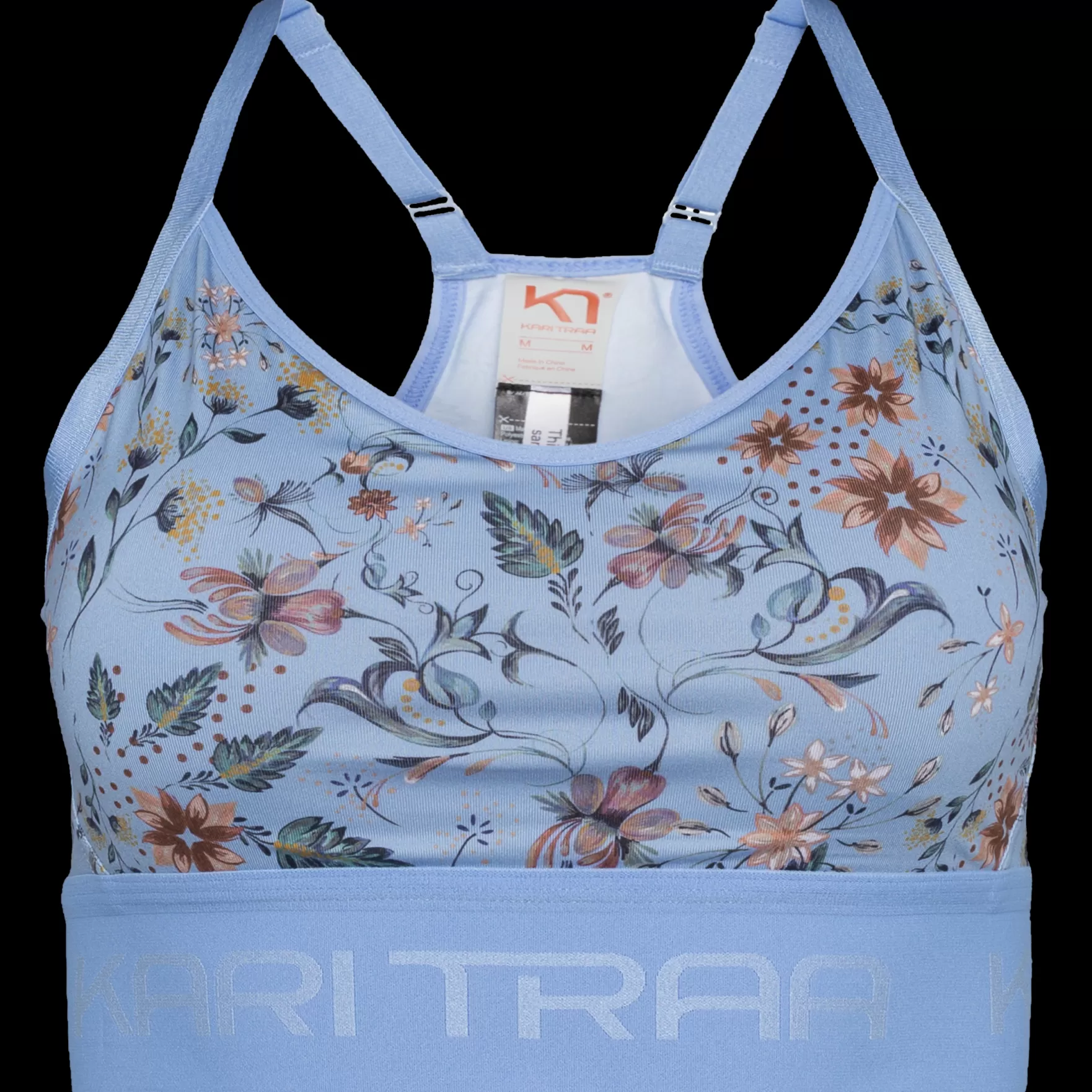 Sports Bras and Underwear-Kari Traa Frøya Printed PASTEL LIGHT BLUE