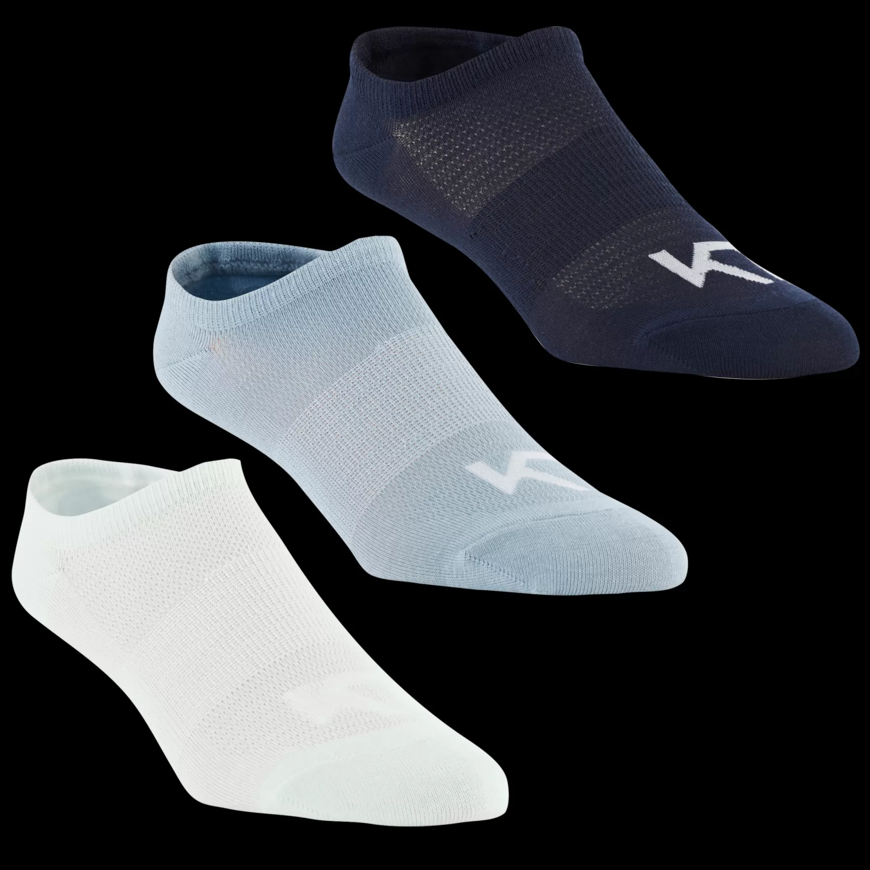 Socks-Kari Traa Hæl Sock 3PK Mis Light Blue