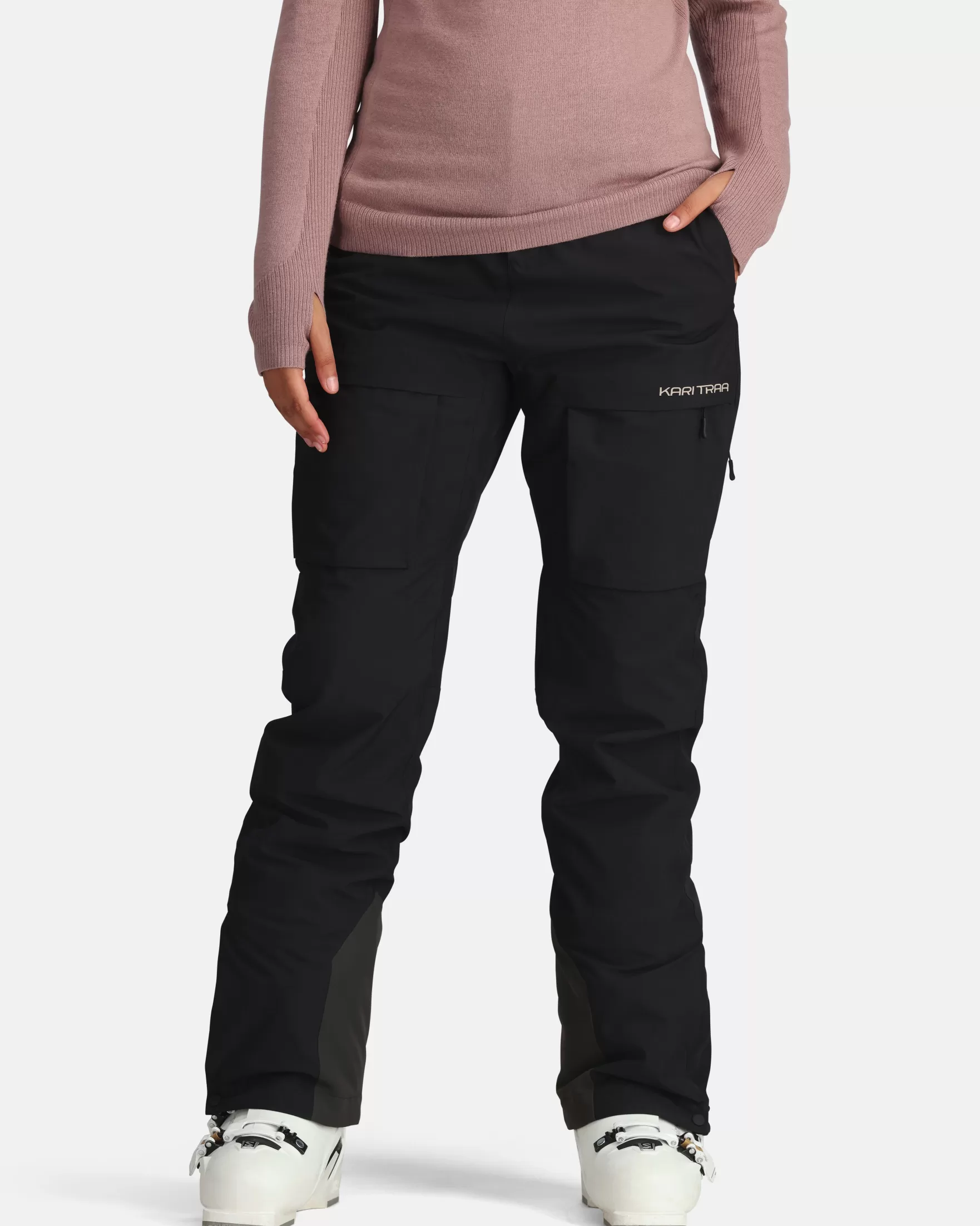 Ski Pants-Kari Traa Johanne Thermal Ski Pants Black