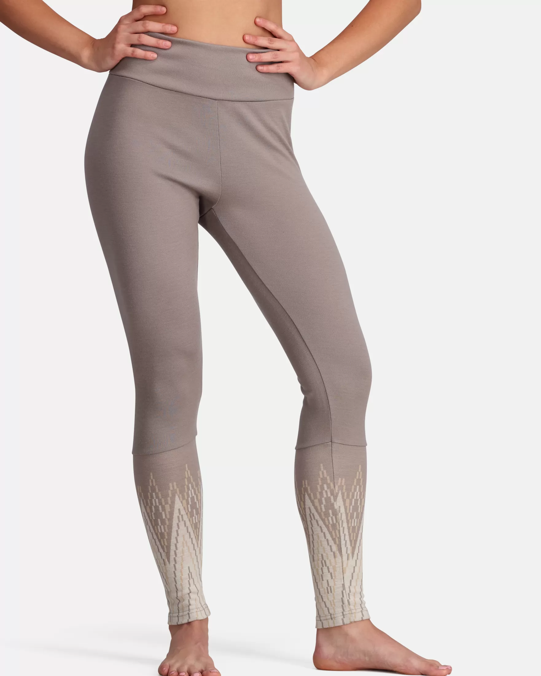 Wool Base Layer Pants-Kari Traa Julianne Wool Pants Light Grey