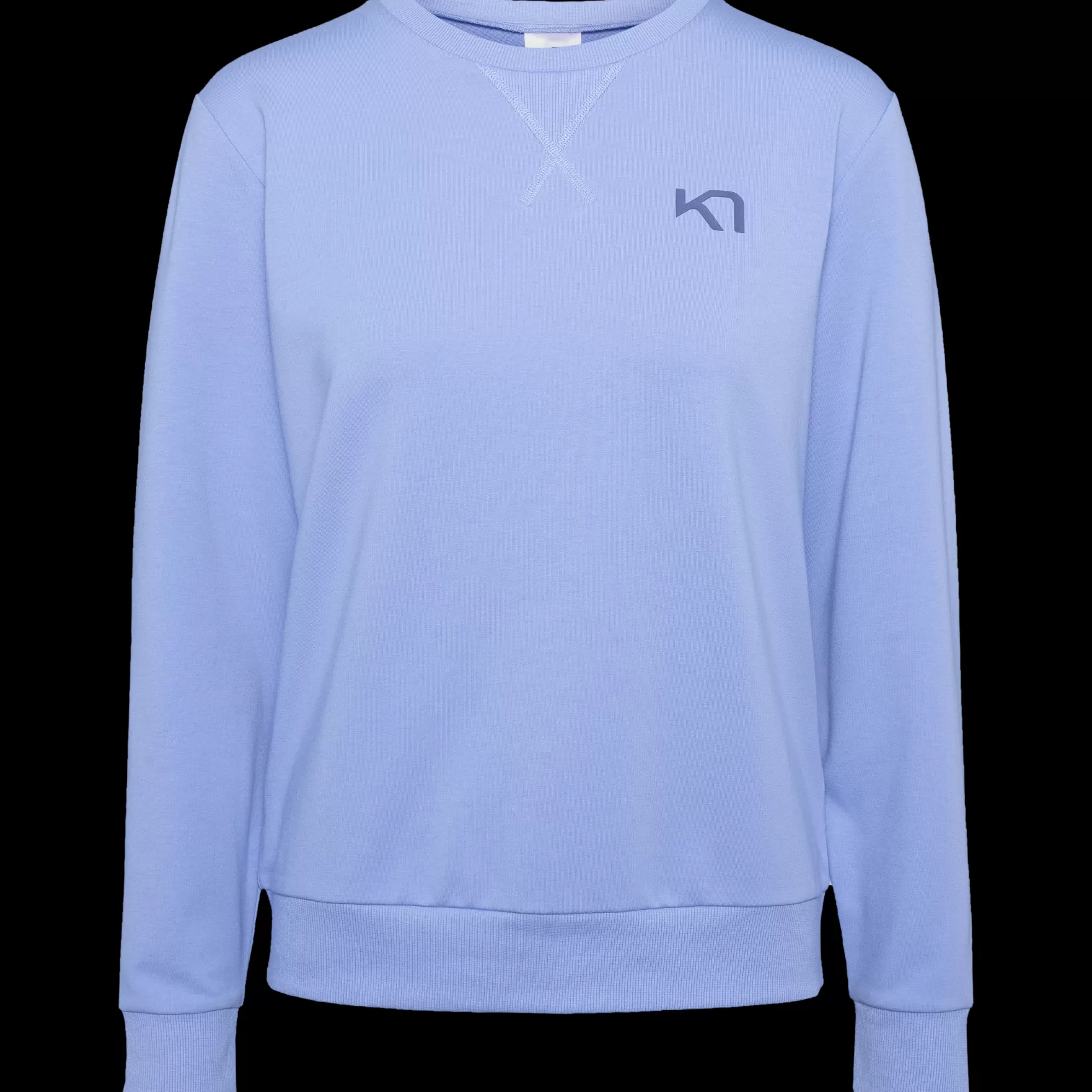 Sweatshirts-Kari Traa Kari Crew PASTEL LIGHT BLUE