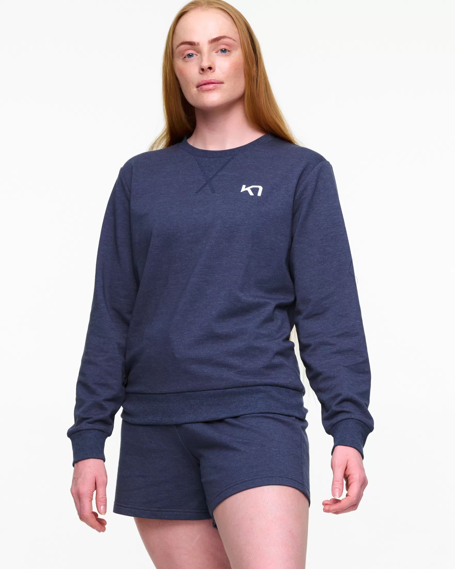 Sweatshirts-Kari Traa Kari Crew Marin