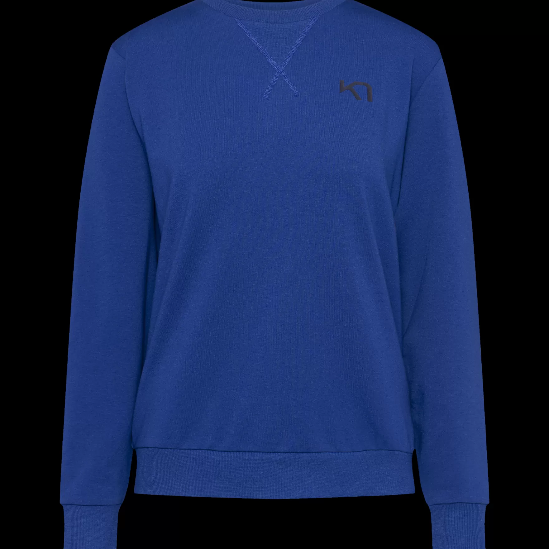 Sweatshirts-Kari Traa Kari Crew Azure Blue