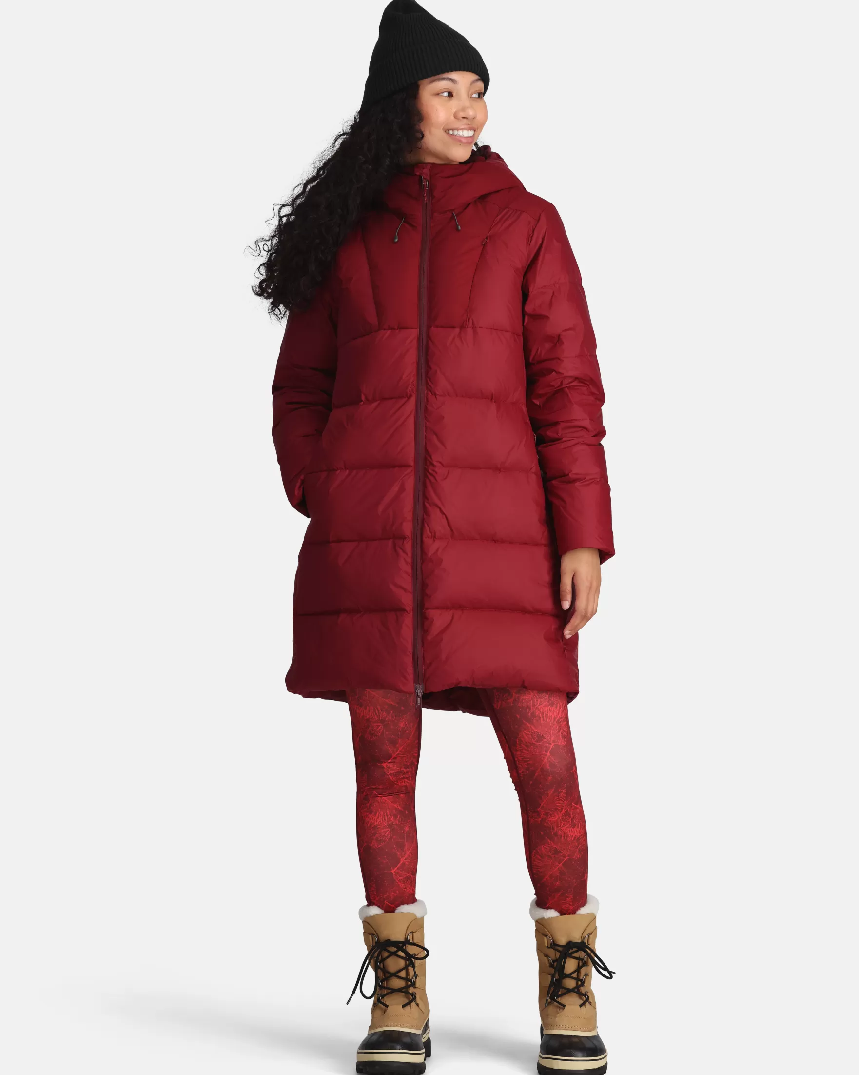 Winter Coats and Parkas-Kari Traa Kirsten Jacket Rouge Red