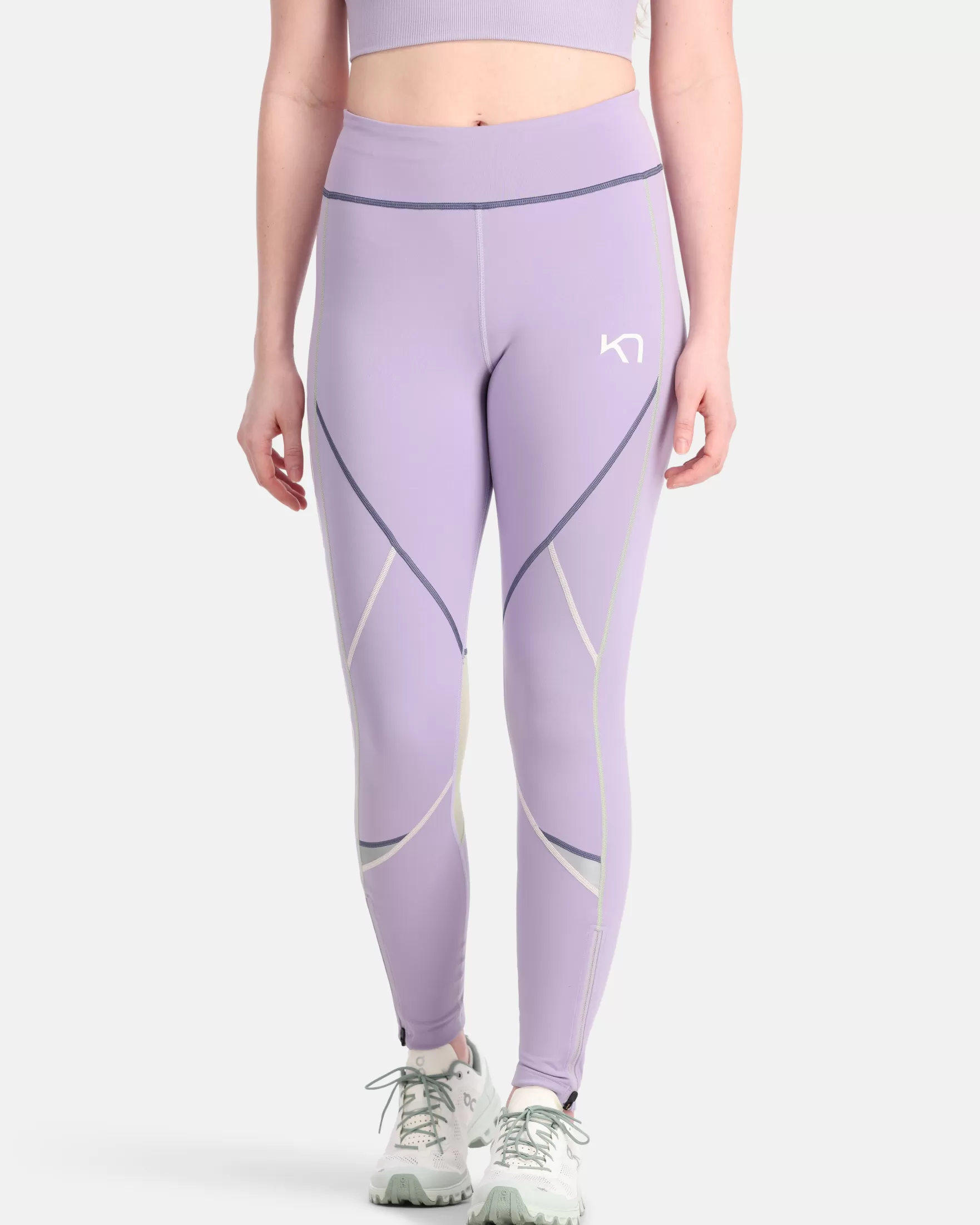 Hiking Tights and Leggings-Kari Traa Louise 2.0 Tights Balmy Purple