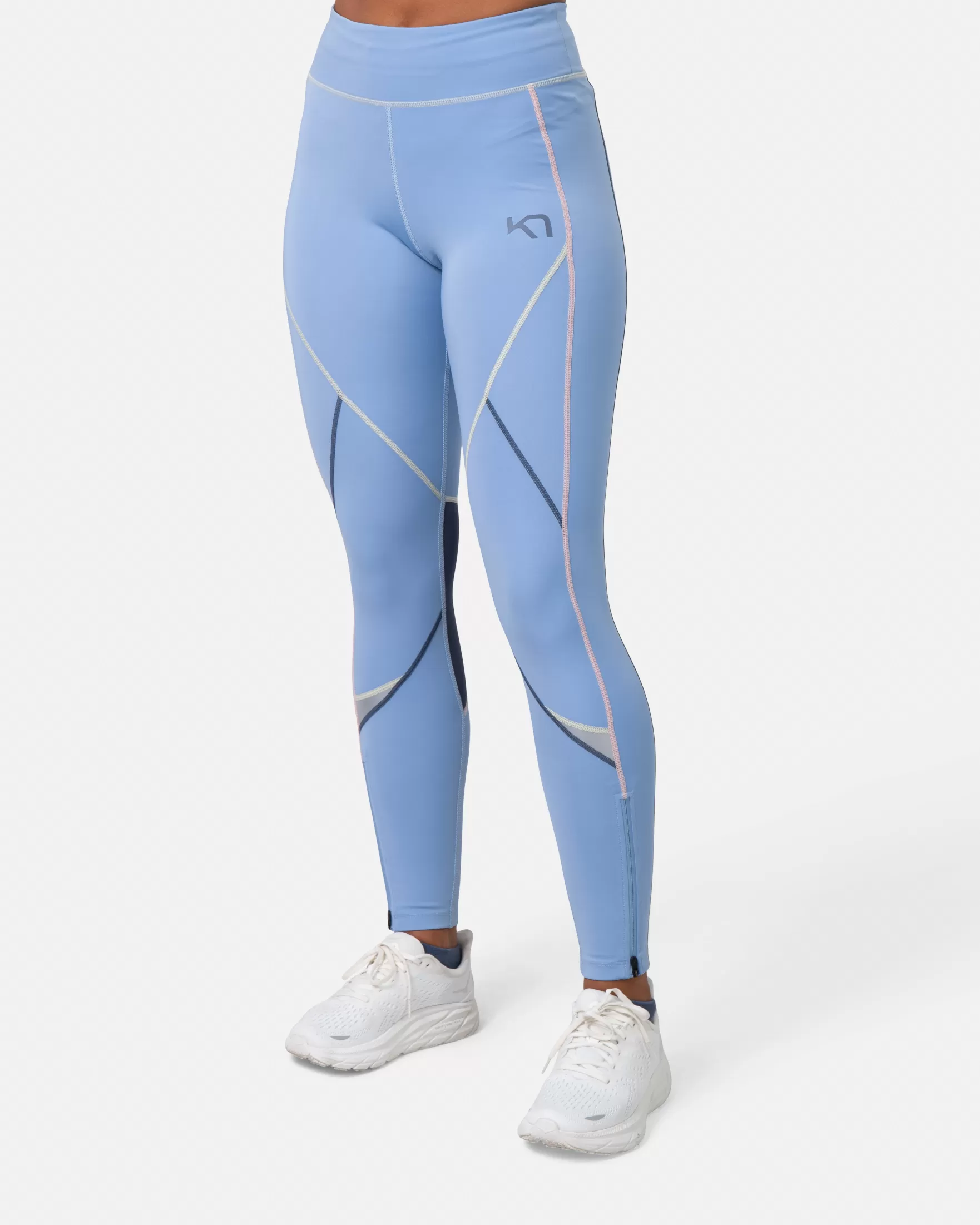 Hiking Tights and Leggings-Kari Traa Louise 2.0 Tights PASTEL LIGHT BLUE