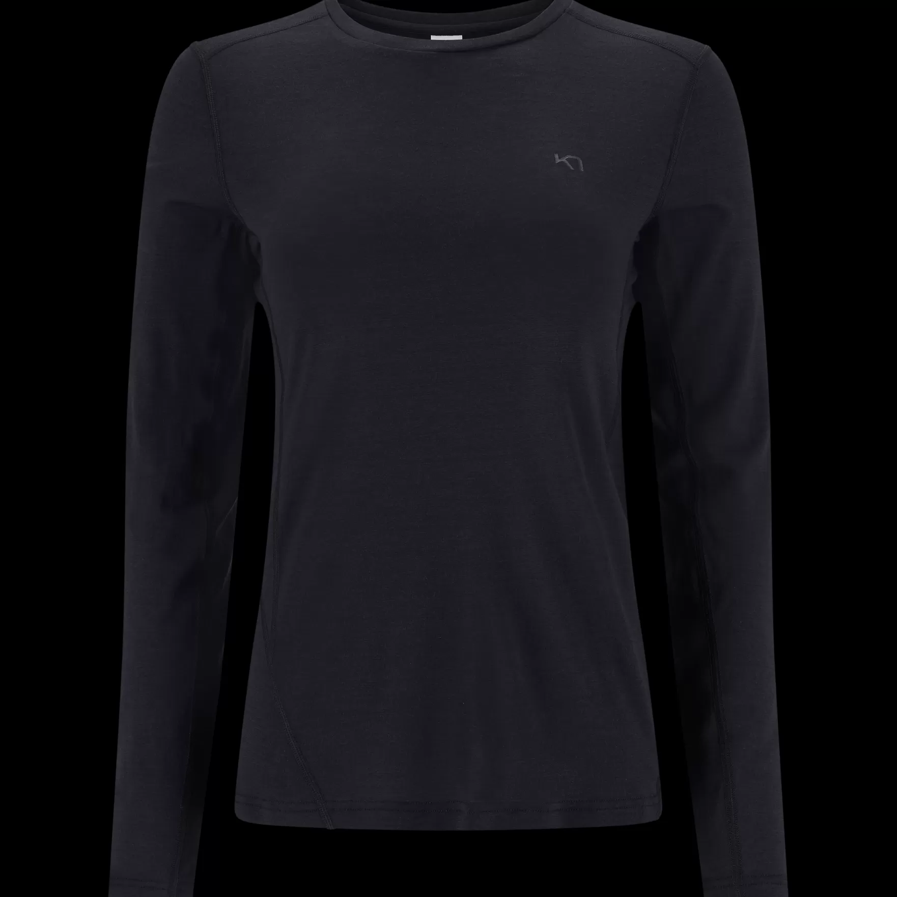 Wool Long Sleeve-Kari Traa Lucie Long Sleeve Black