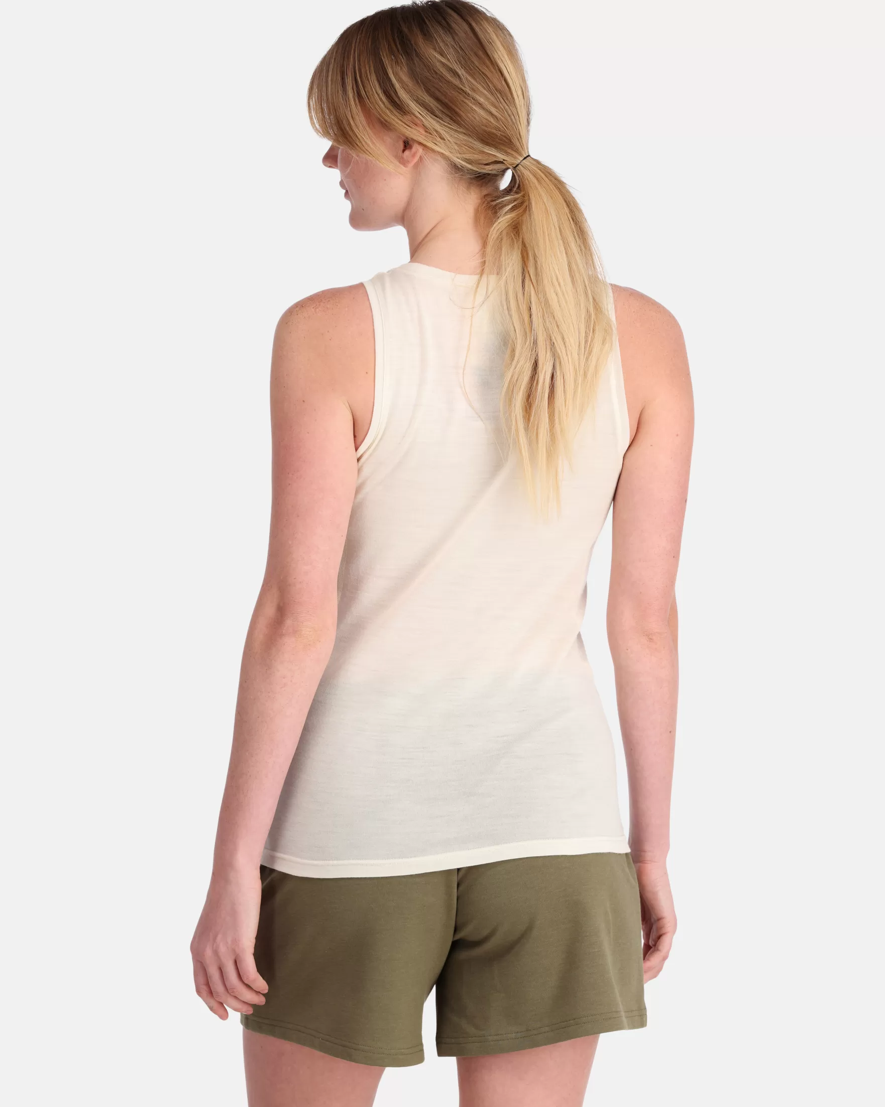 Wool Tops | T-Shirts and Tops-Kari Traa Lucie Top Bjerk White