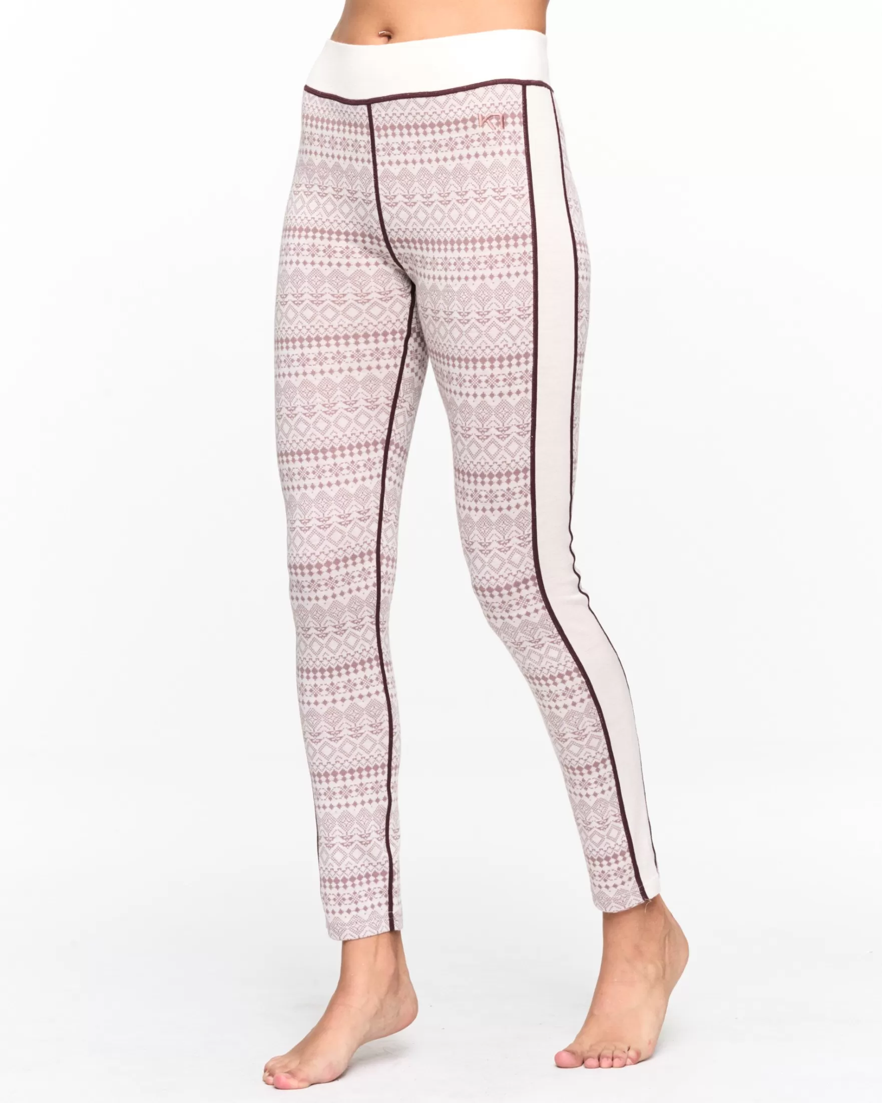 Wool Base Layer Pants-Kari Traa Maud Pants Natural White