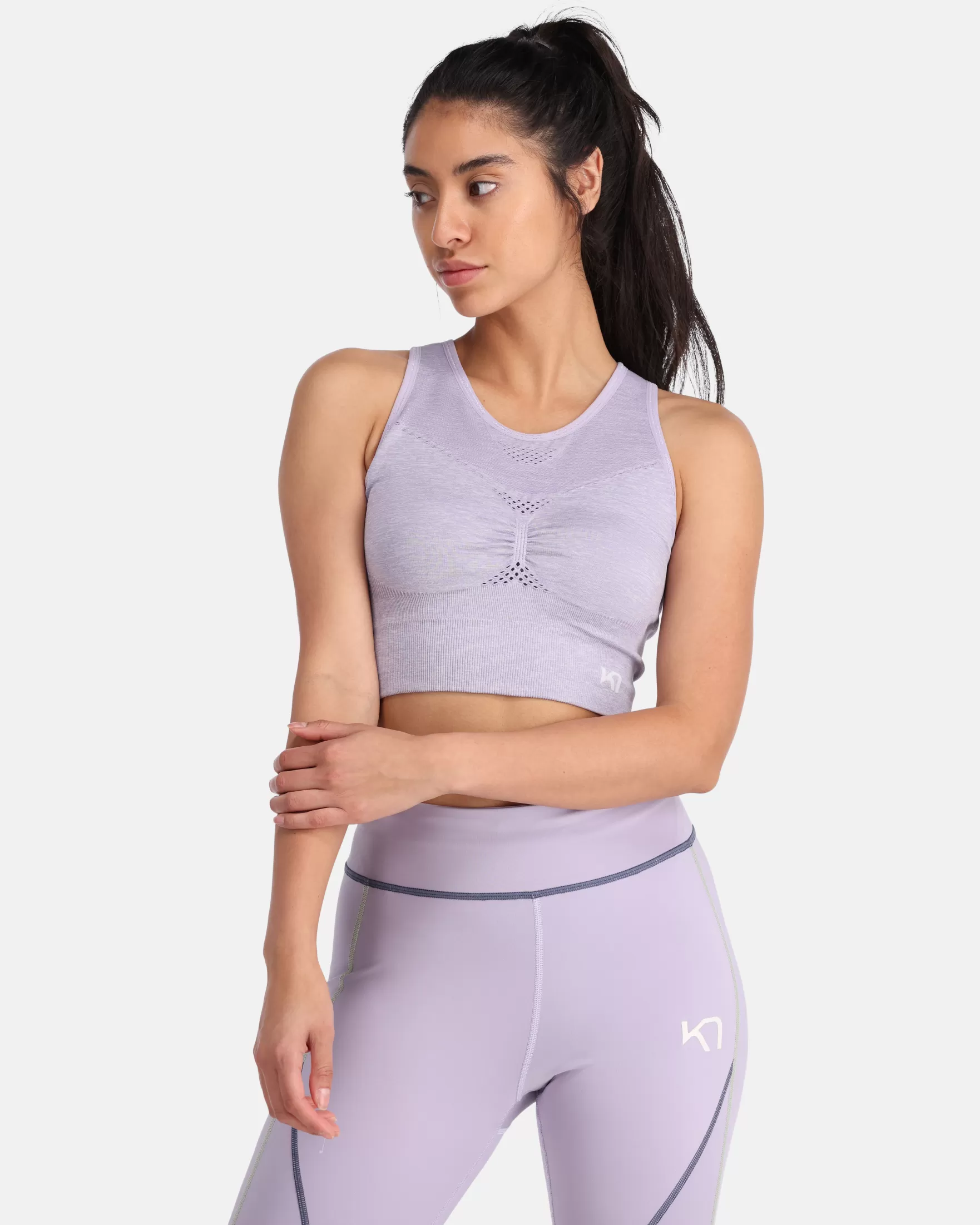 Sports Bras and Underwear-Kari Traa Ness Sports Bra Balmy Purple