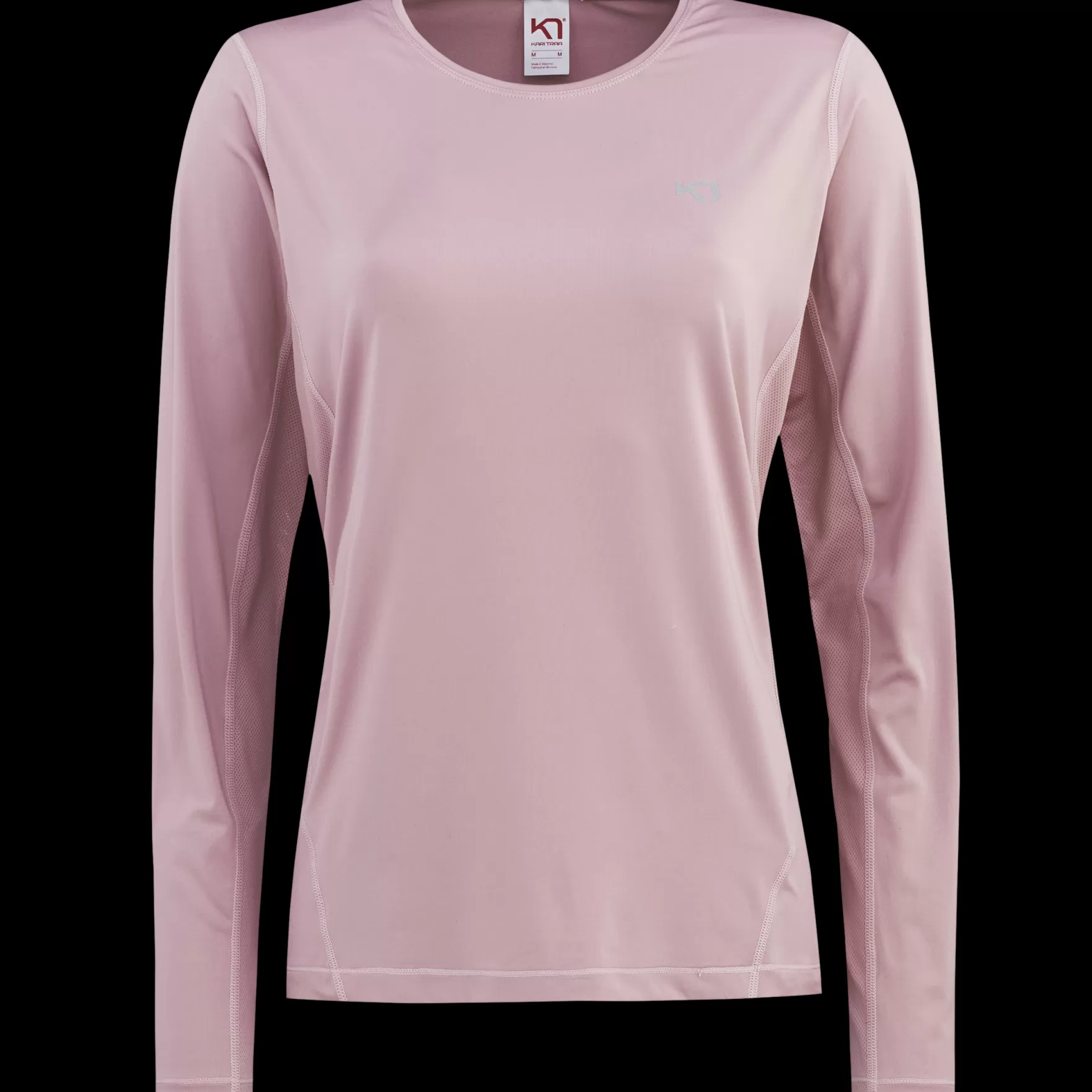 T-Shirts and Tops-Kari Traa Nora 2.0 Long Sleeve Prim Pink