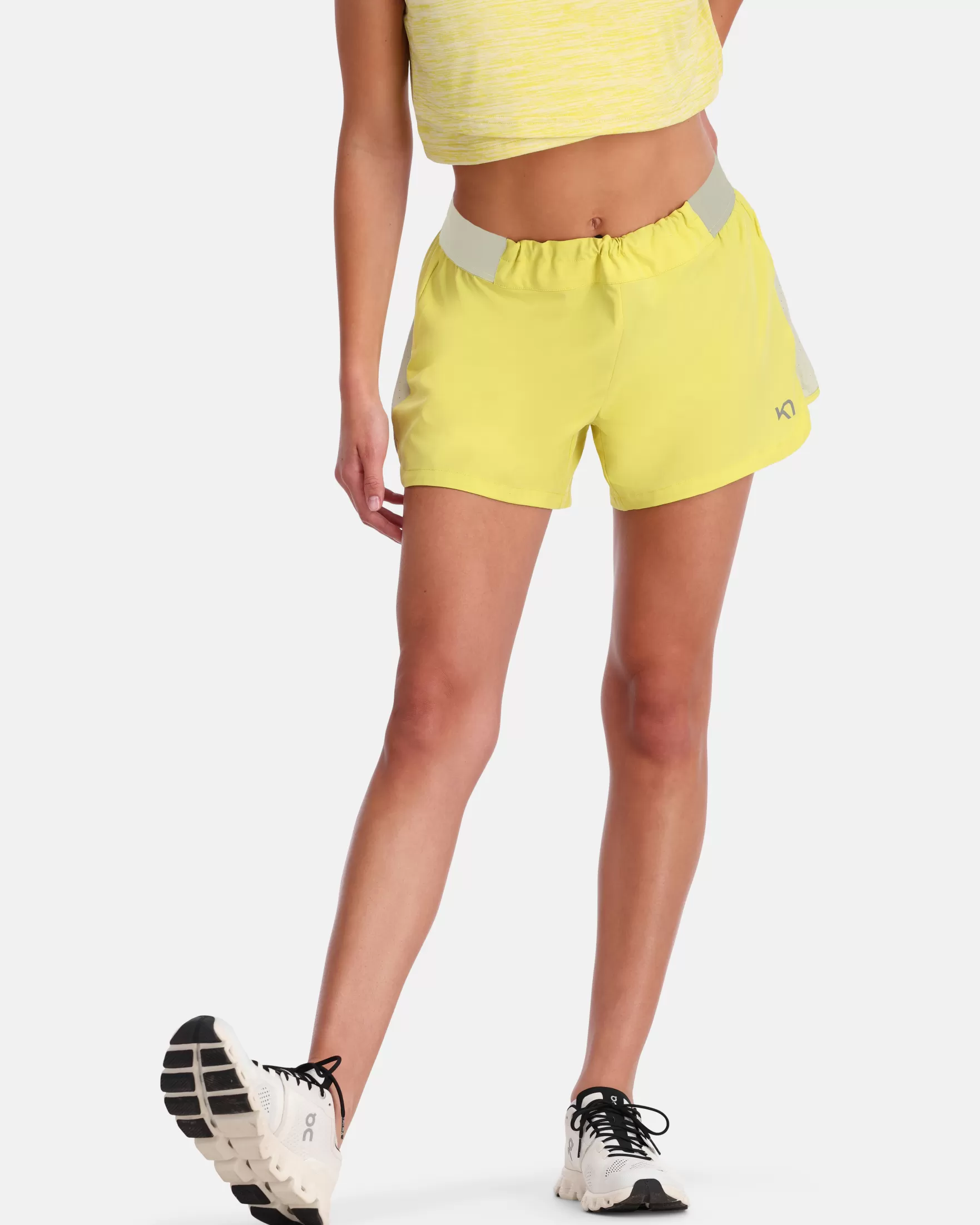 Shorts and Skirts-Kari Traa Nora 2.0 Shorts 4In Yellow