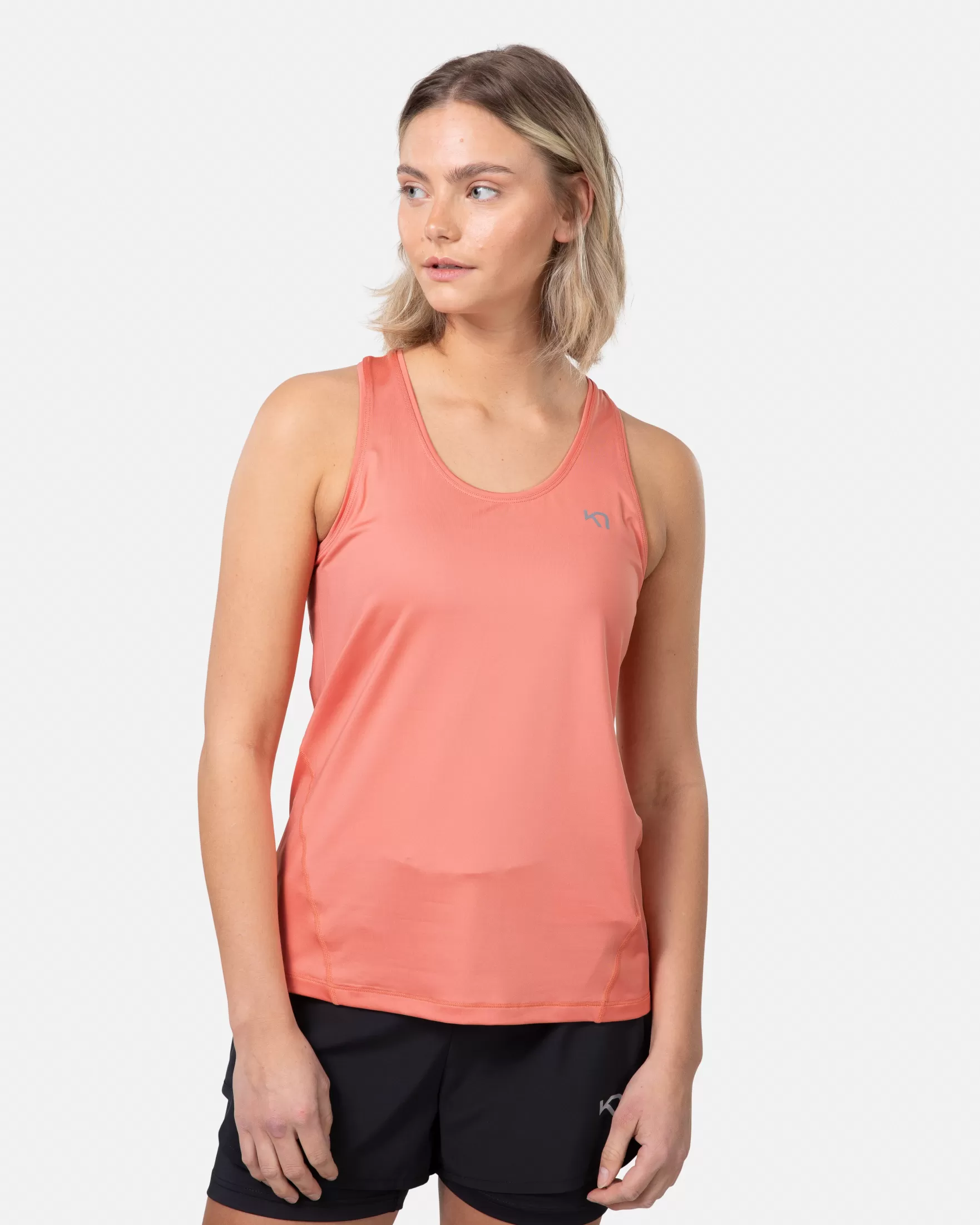 T-Shirts and Tops-Kari Traa Nora 2.0 Tanktop Peach