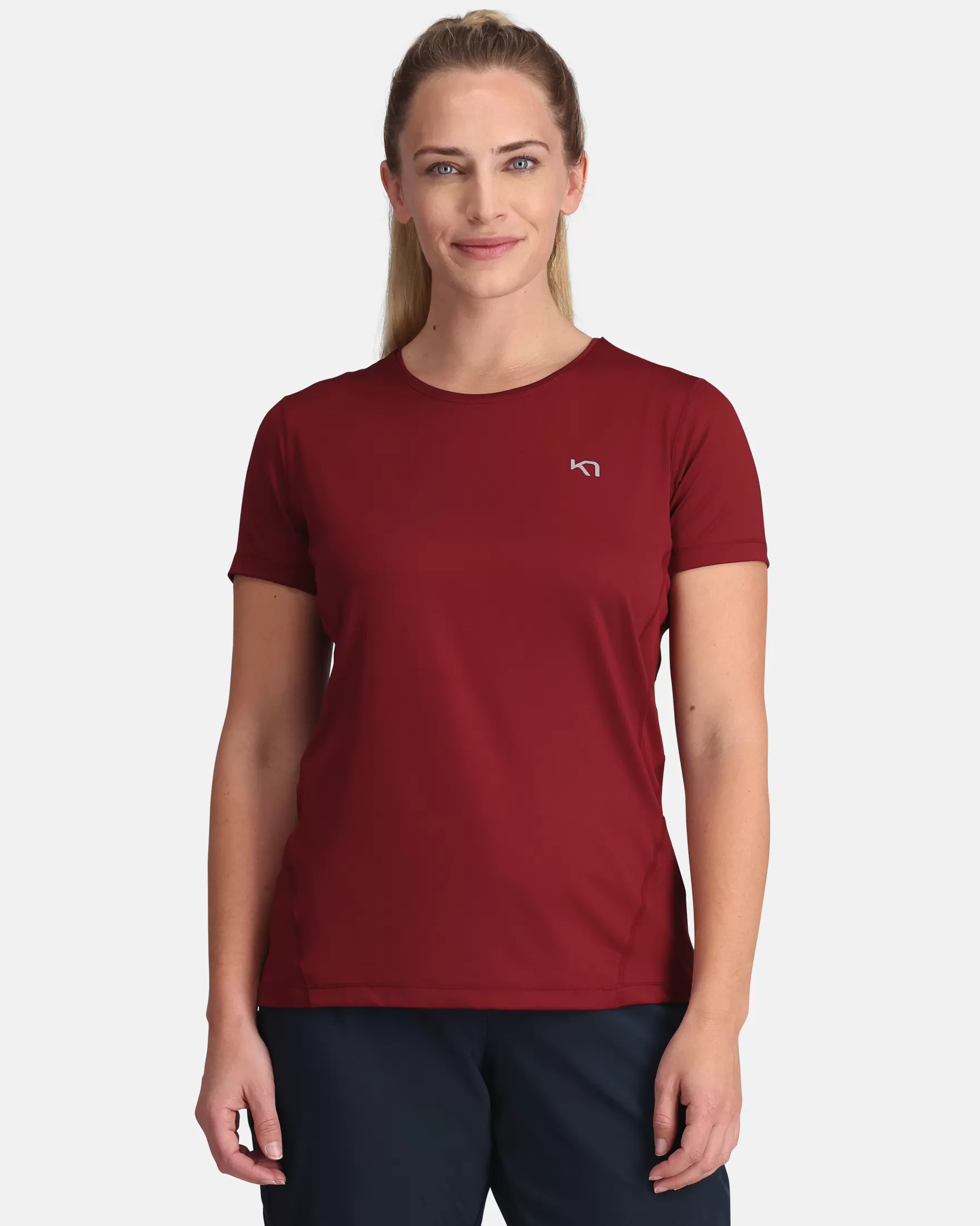 T-Shirts and Tops-Kari Traa Nora 2.0 Tee Rouge Red