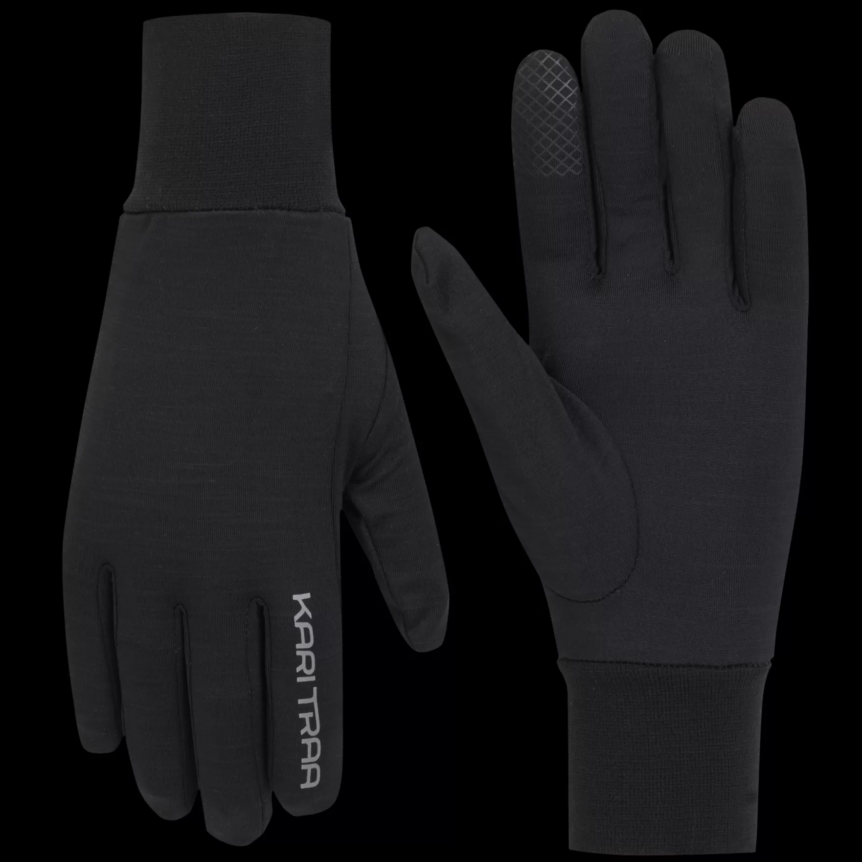 Gloves and Mittens-Kari Traa Nora Gloves BLK Black