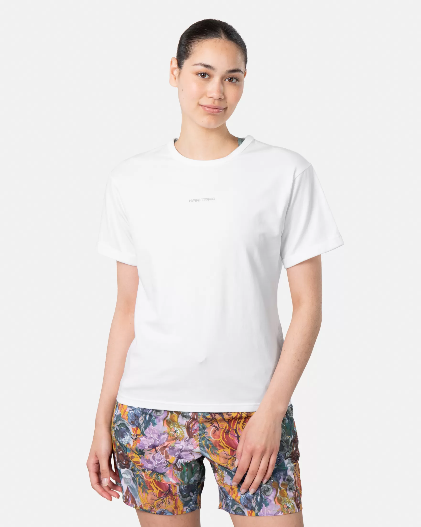 T-Shirts and Tops-Kari Traa Pauline Tee Bright White