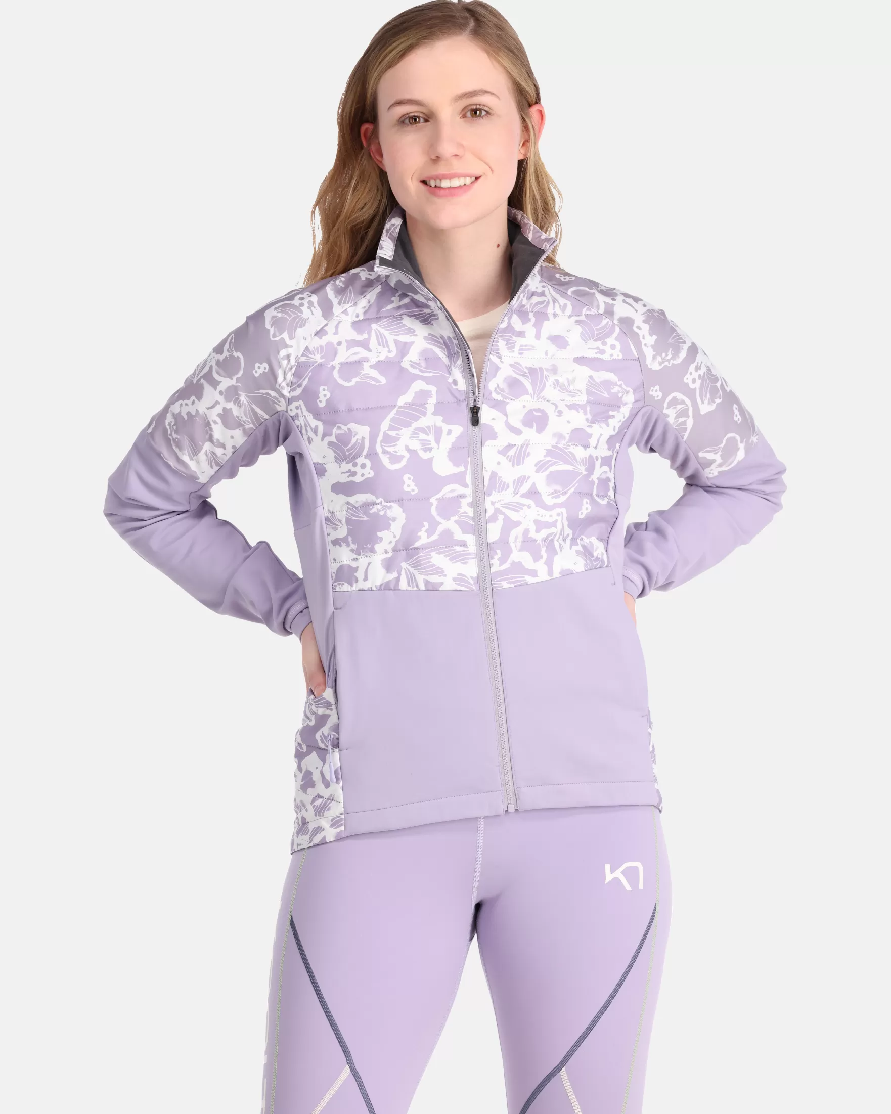 Training Jackets-Kari Traa Ragna Outdoor Training Jacket Balmy Purple