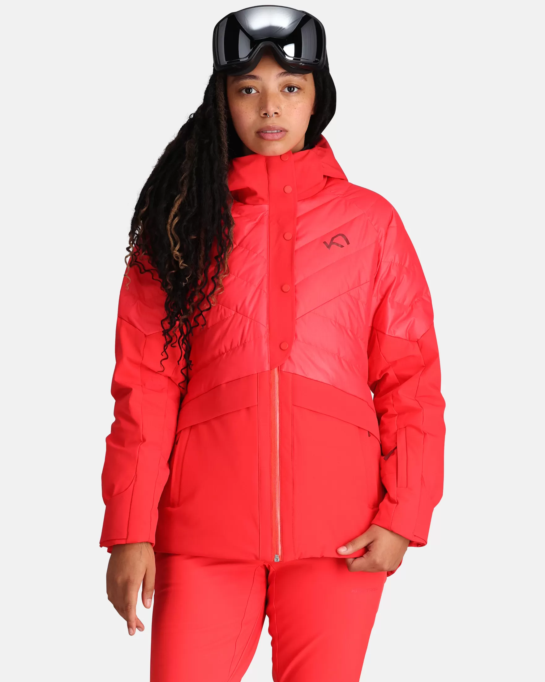 Ski Jackets-Kari Traa Ragnhild Down Jacket Heat Red