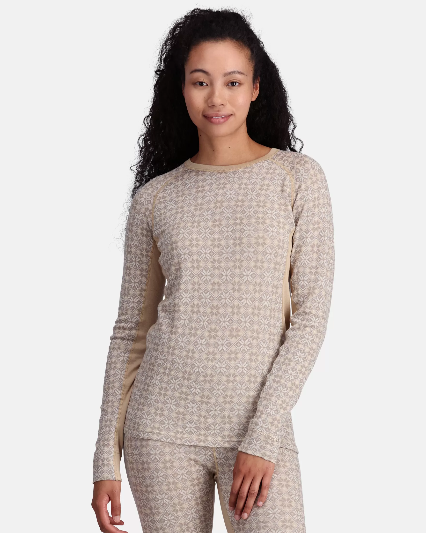 Wool Long Sleeve-Kari Traa Rose Light Baselayer Long Sleeve Oat Beige