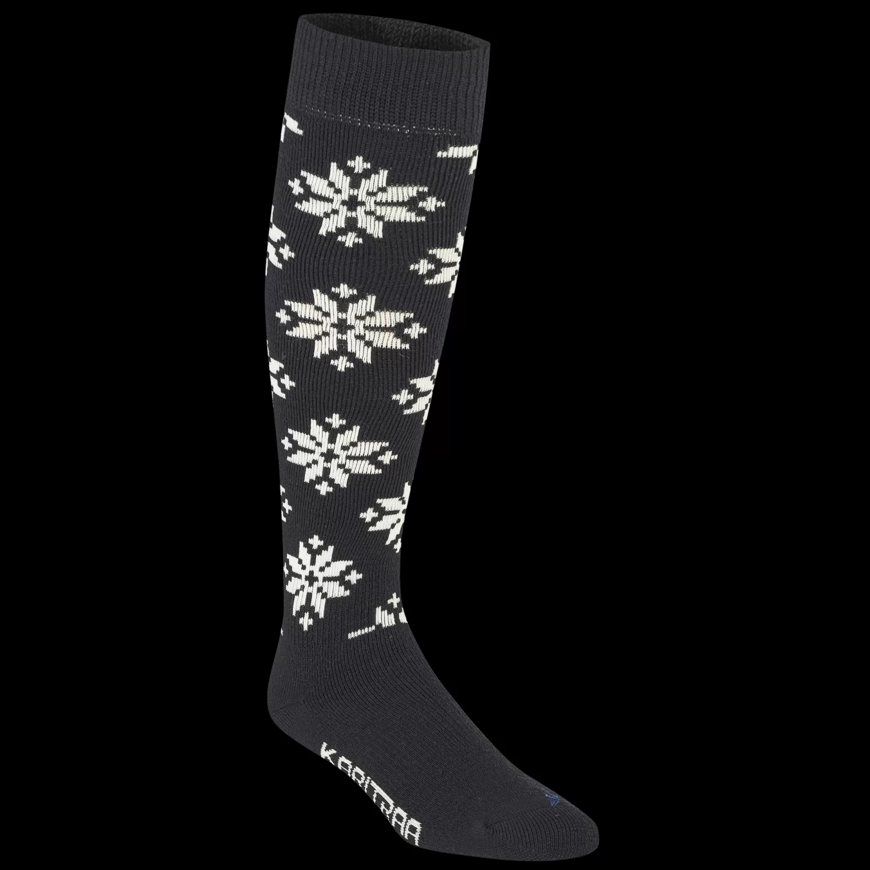 Socks-Kari Traa Rose Wool Ski Socks - 65% Merino Wool BLK Black