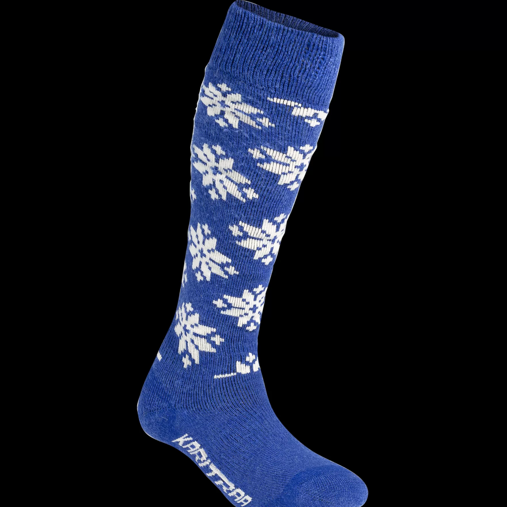 Socks-Kari Traa Rose Wool Ski Socks - 65% Merino Wool Azu Blue