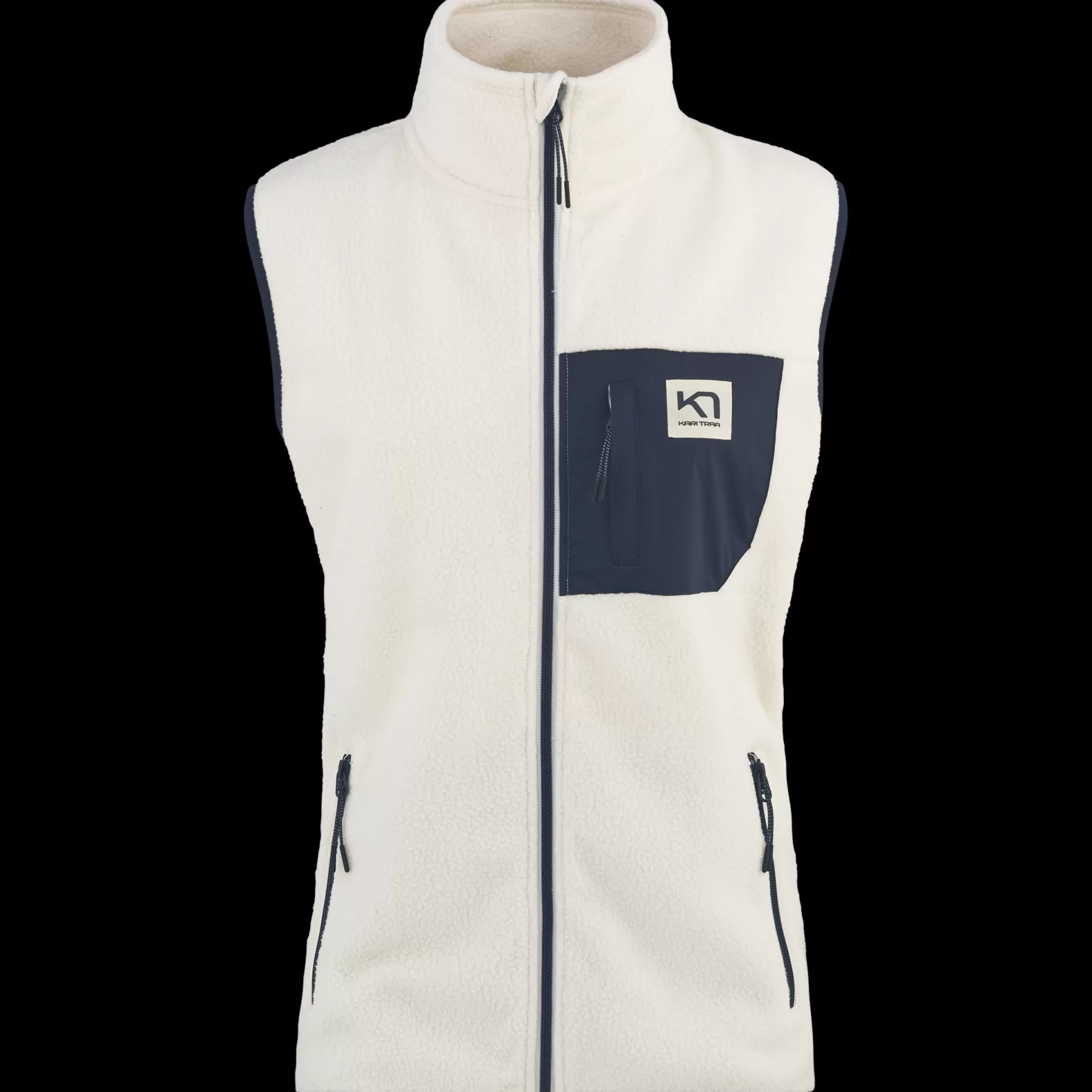 Fleece | Vests-Kari Traa Rothe Vest Natural White