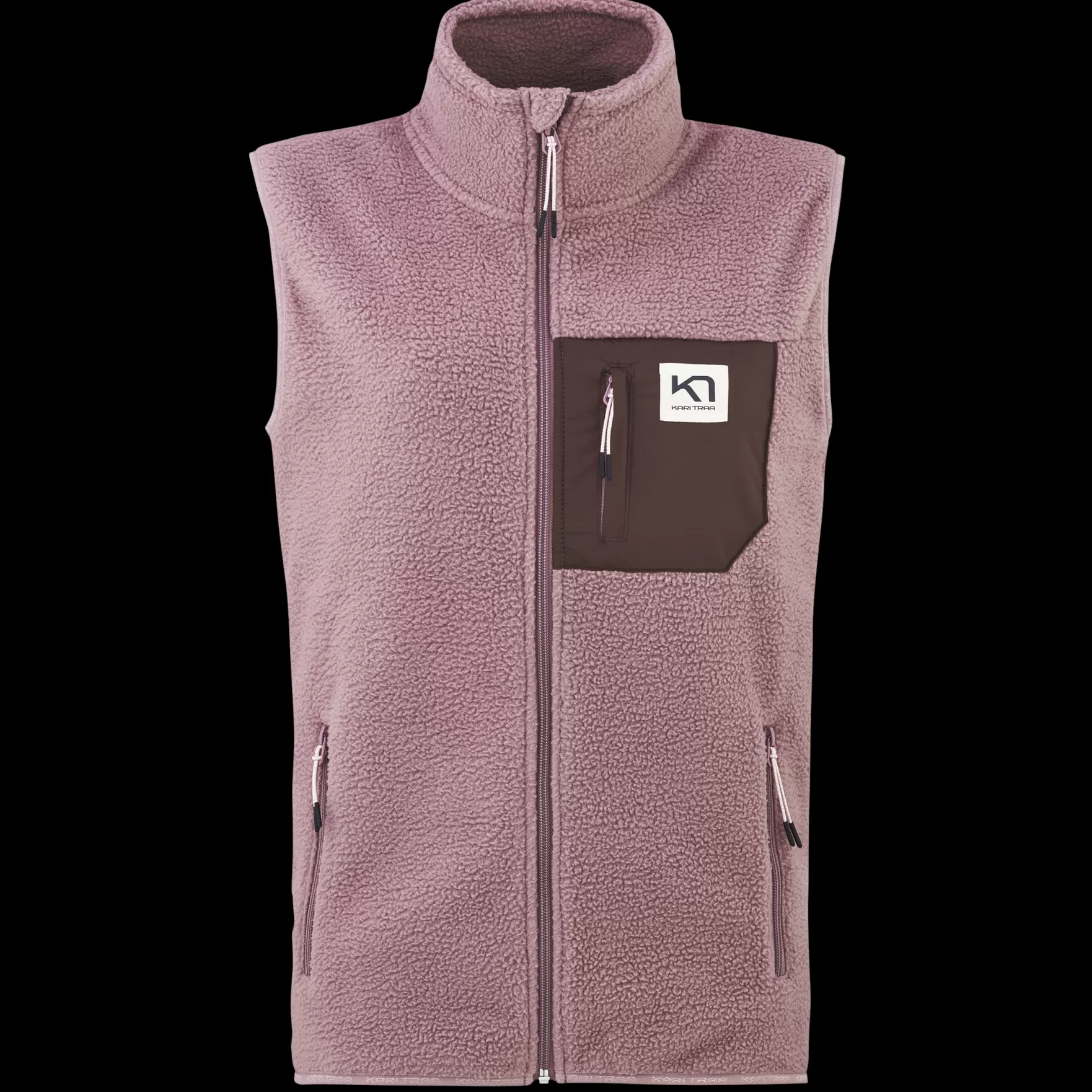 Fleece | Vests-Kari Traa Rothe Vest Recycled Taupe