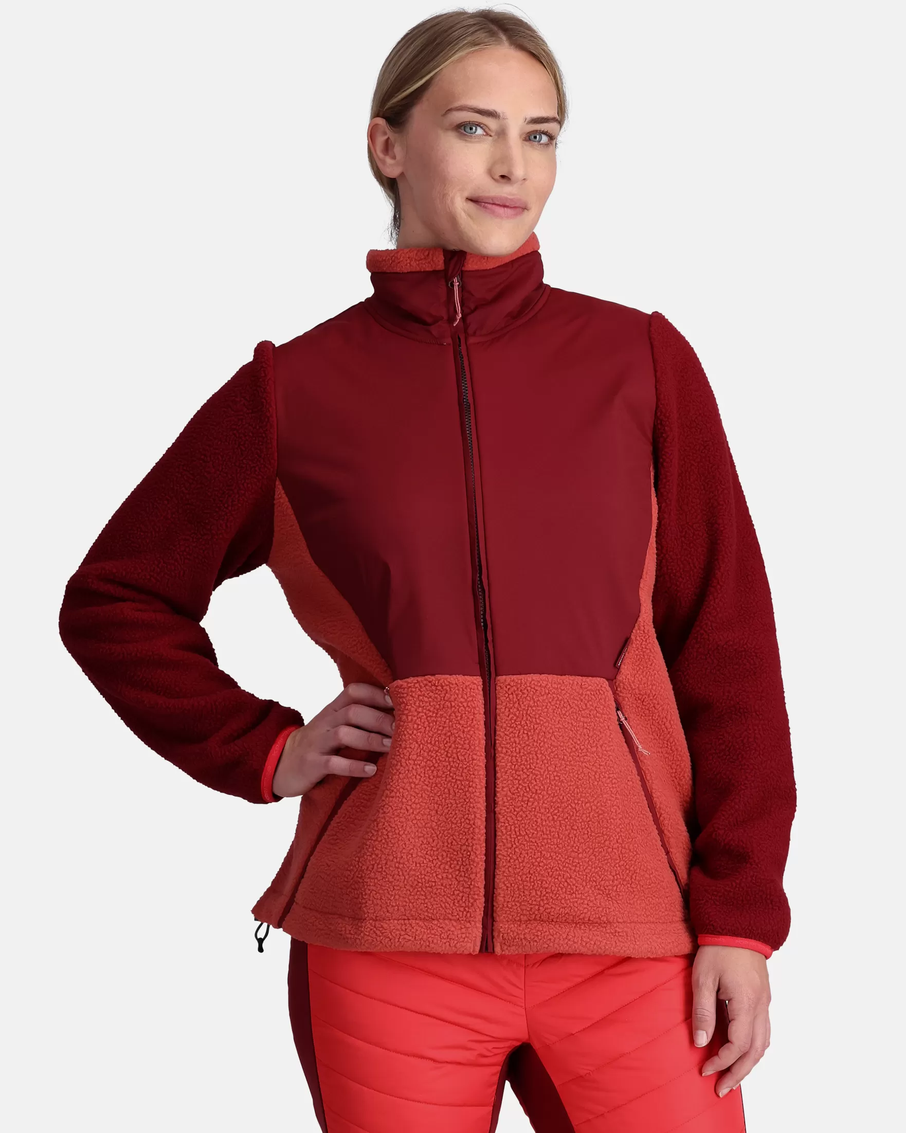 Fleece-Kari Traa Rothe Windbreaker Rouge Red