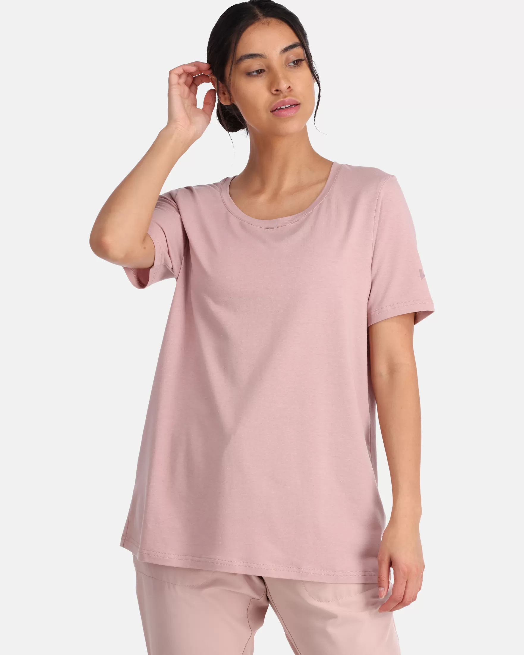 T-Shirts and Tops-Kari Traa Ruth Tee Prim Pink