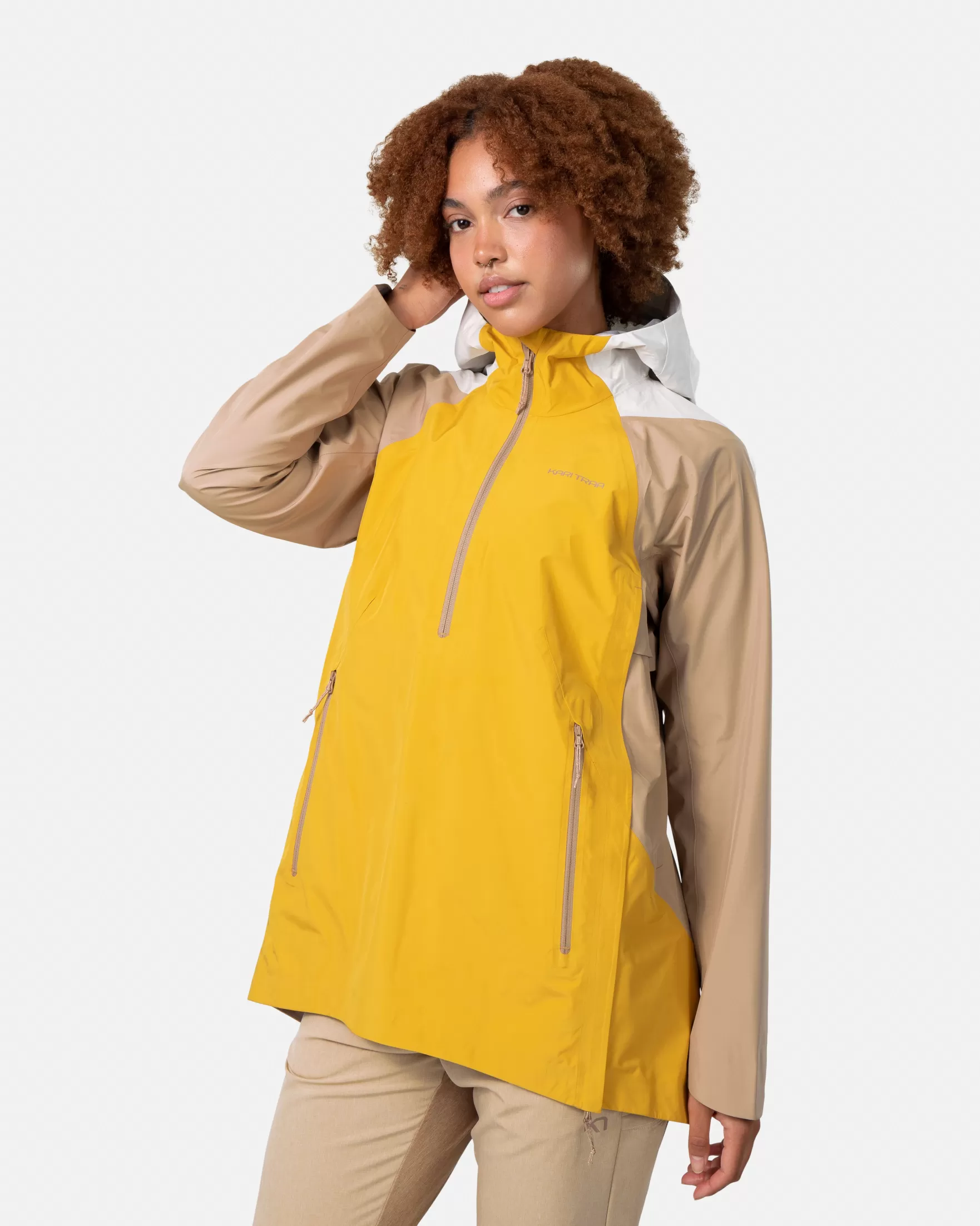 Hiking Jackets | Ski Jackets-Kari Traa Sanne 3L Anorak Juice Yellow