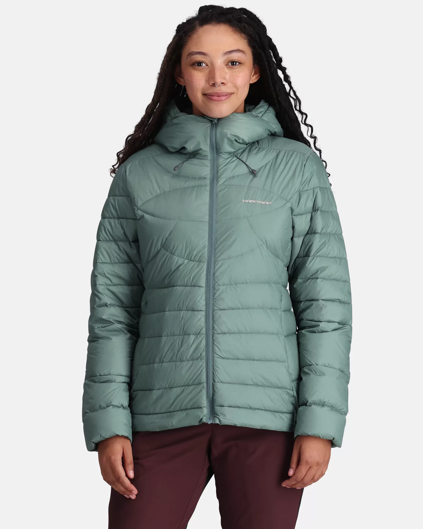 Hiking Jackets | Winter Coats and Parkas-Kari Traa Sanne Midlayer Jacket Murk Green