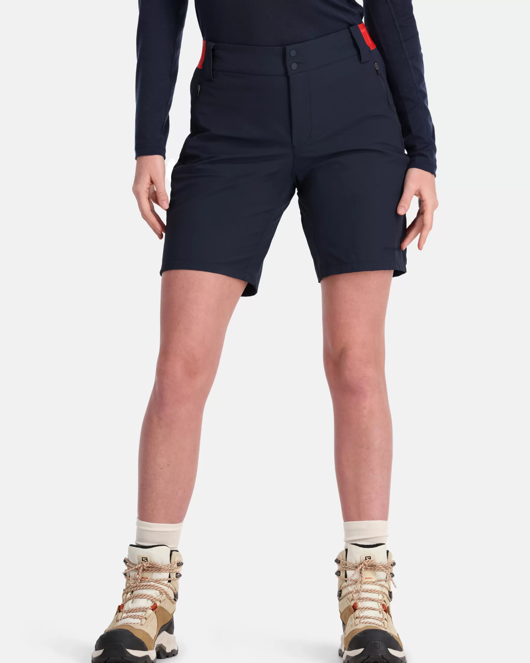 Shorts and Skirts-Kari Traa Sanne Outdoor Shorts 8In Royal