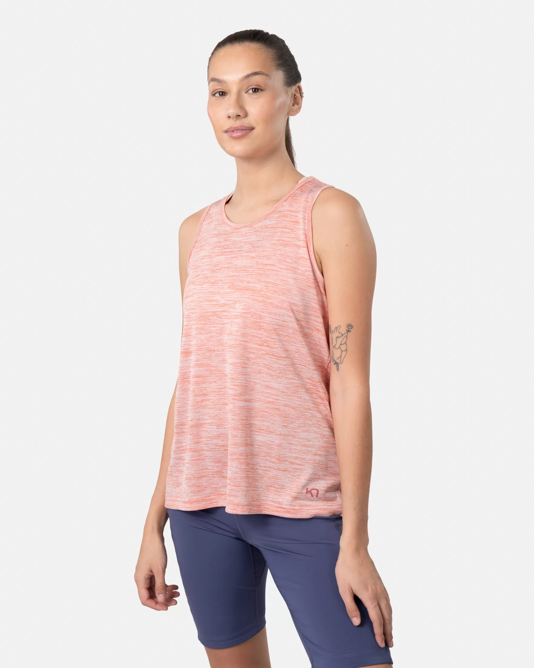 T-Shirts and Tops-Kari Traa Sanne Tanktop Peach