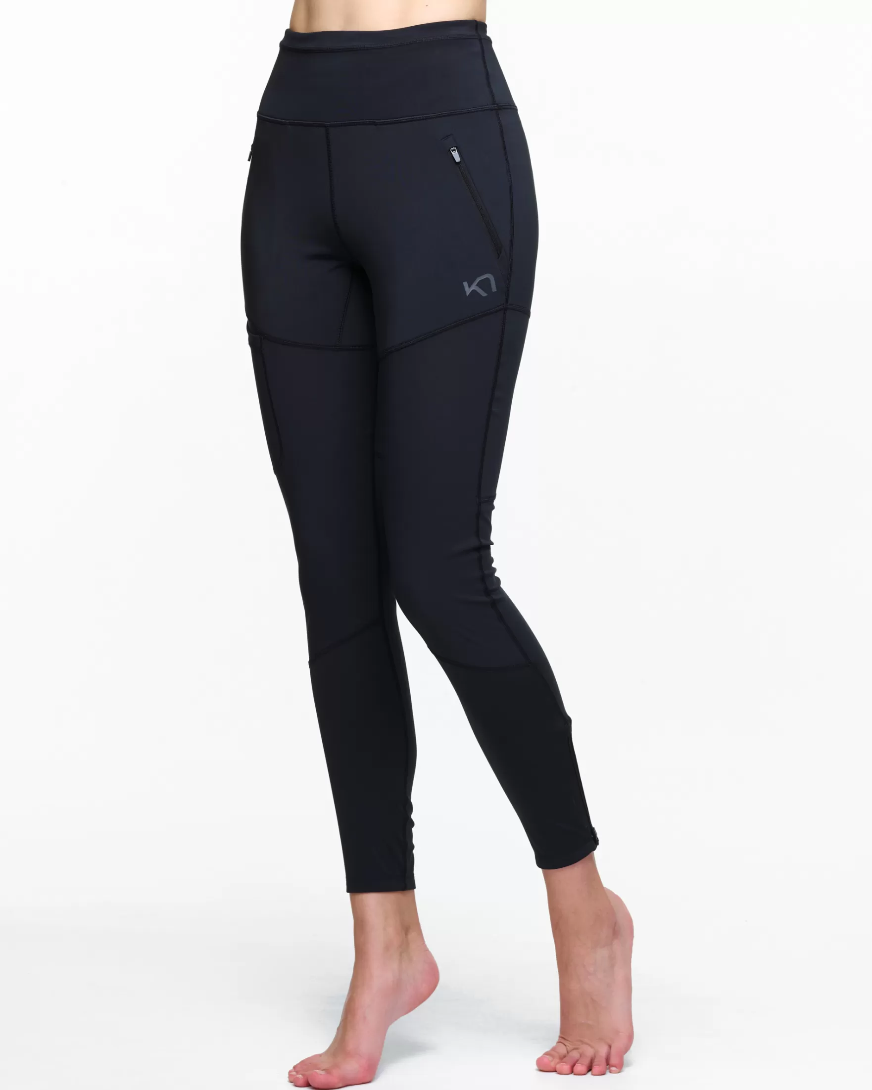 Hiking Tights and Leggings-Kari Traa Sanne Tights Black