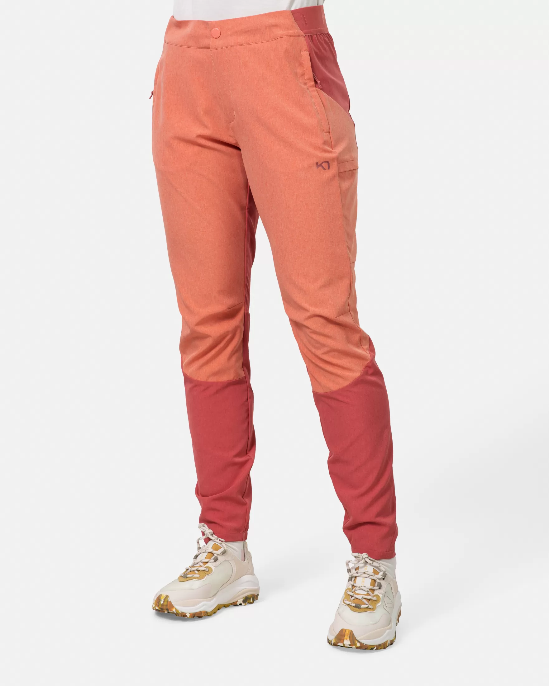 Hiking Pants-Kari Traa Sanne Trail Pants Peach