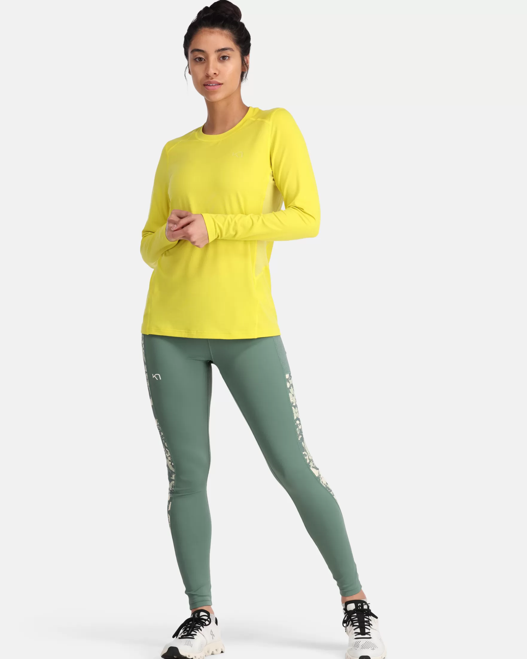 Technical Base Layer | Wool Long Sleeve-Kari Traa Sval Longsleeve Yellow