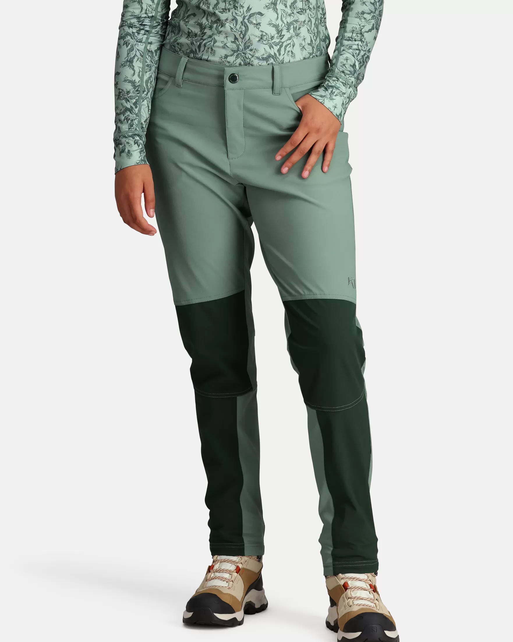 Hiking Pants-Kari Traa Thale Hiking Pants Murk Green