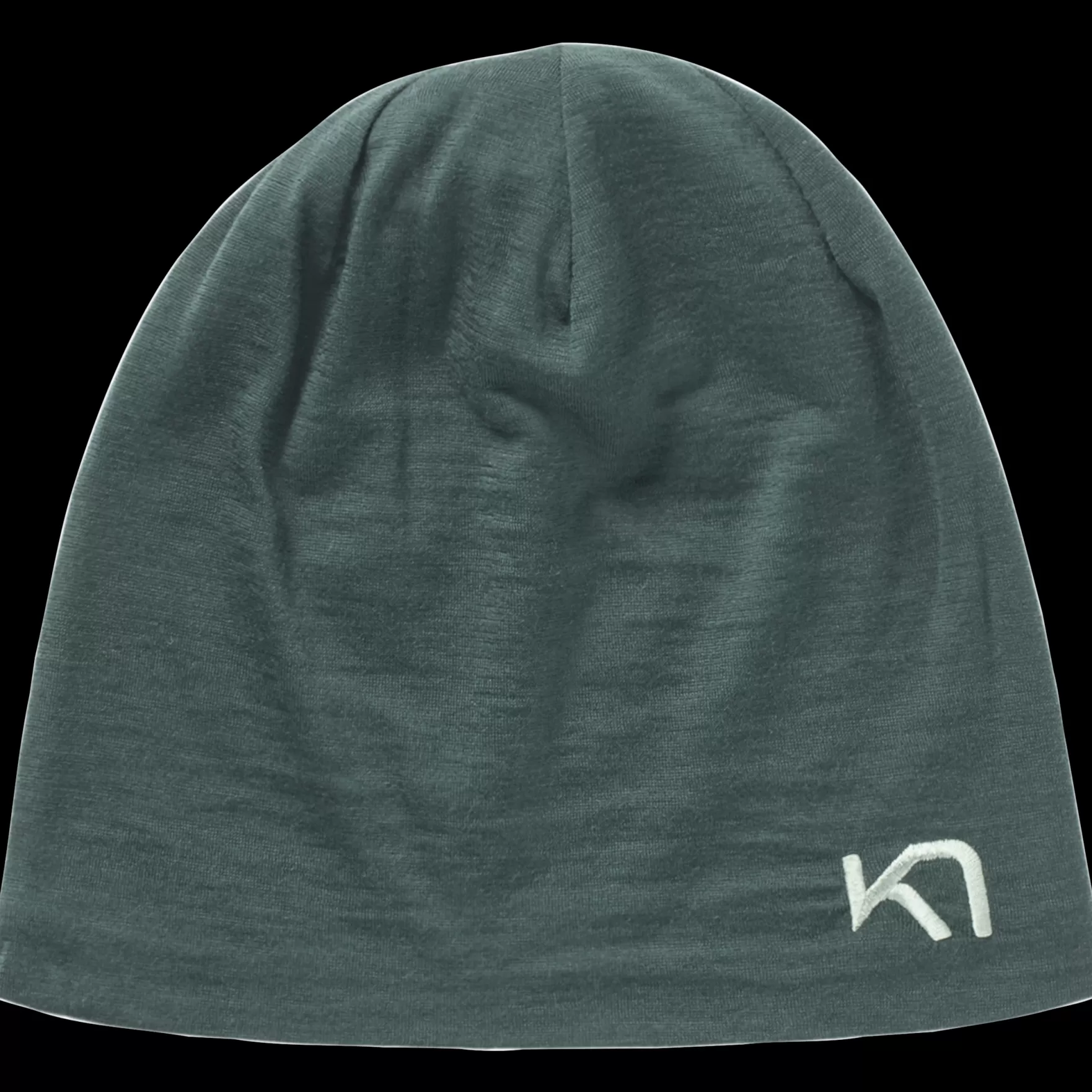 Beanies and Headbands-Kari Traa Tikse Beanie - 100% Merino Wool Pine Green