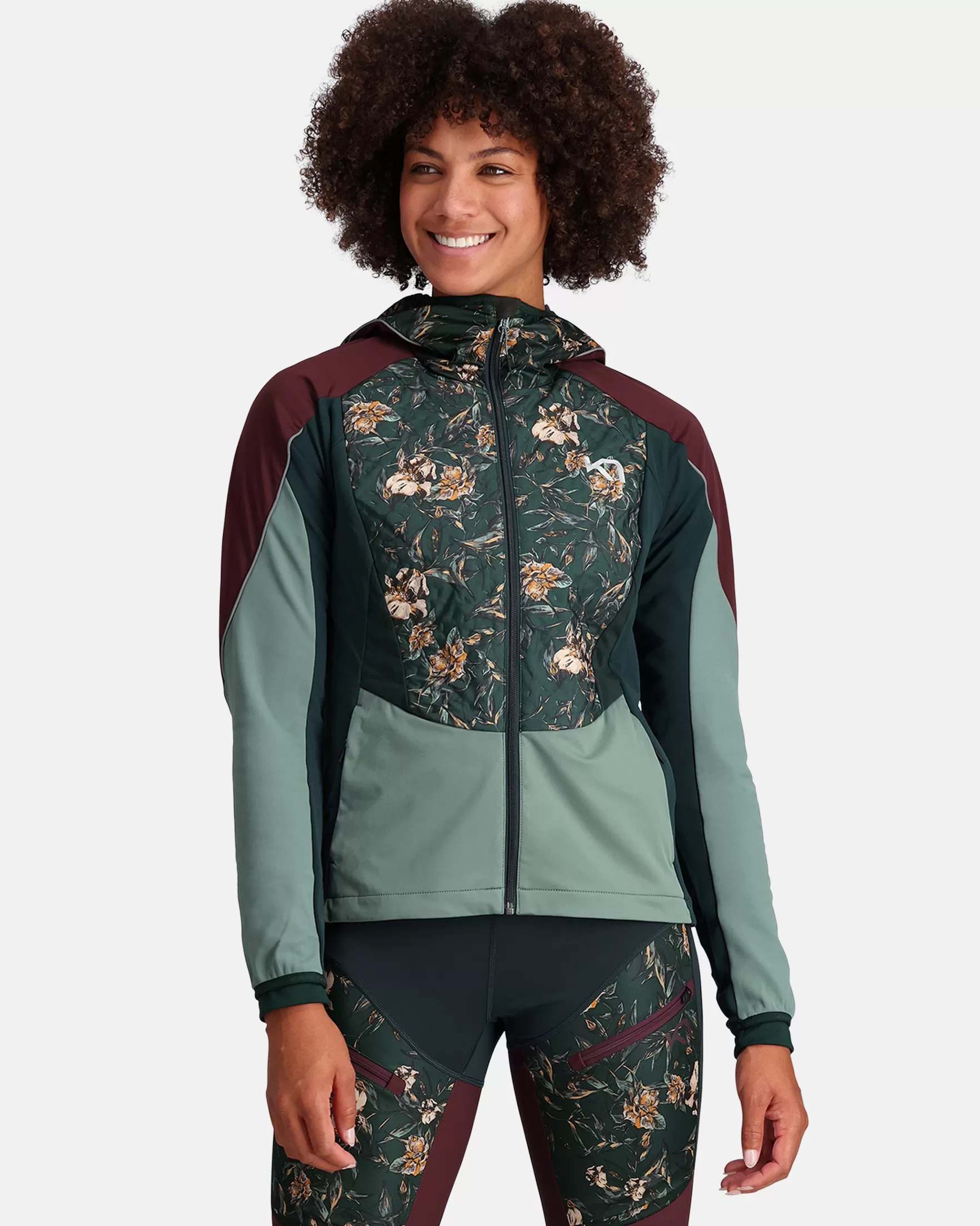 Training Jackets-Kari Traa Tirill 2.0. Jacket Pine Green