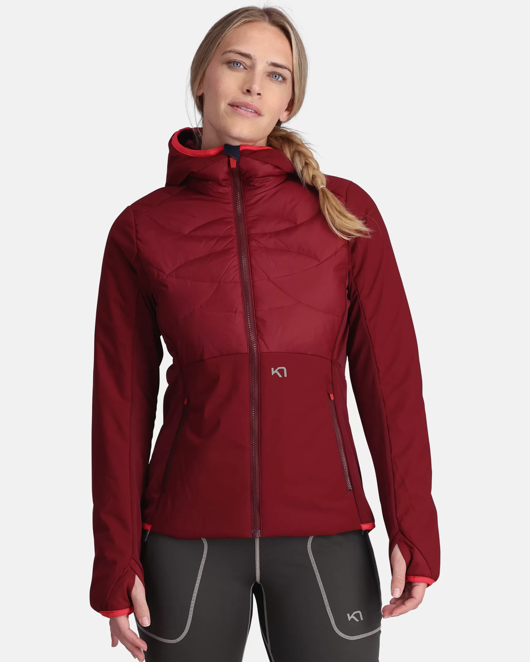 Hiking Jackets | Training Jackets-Kari Traa Tirill Thermal Jacket Rouge Red