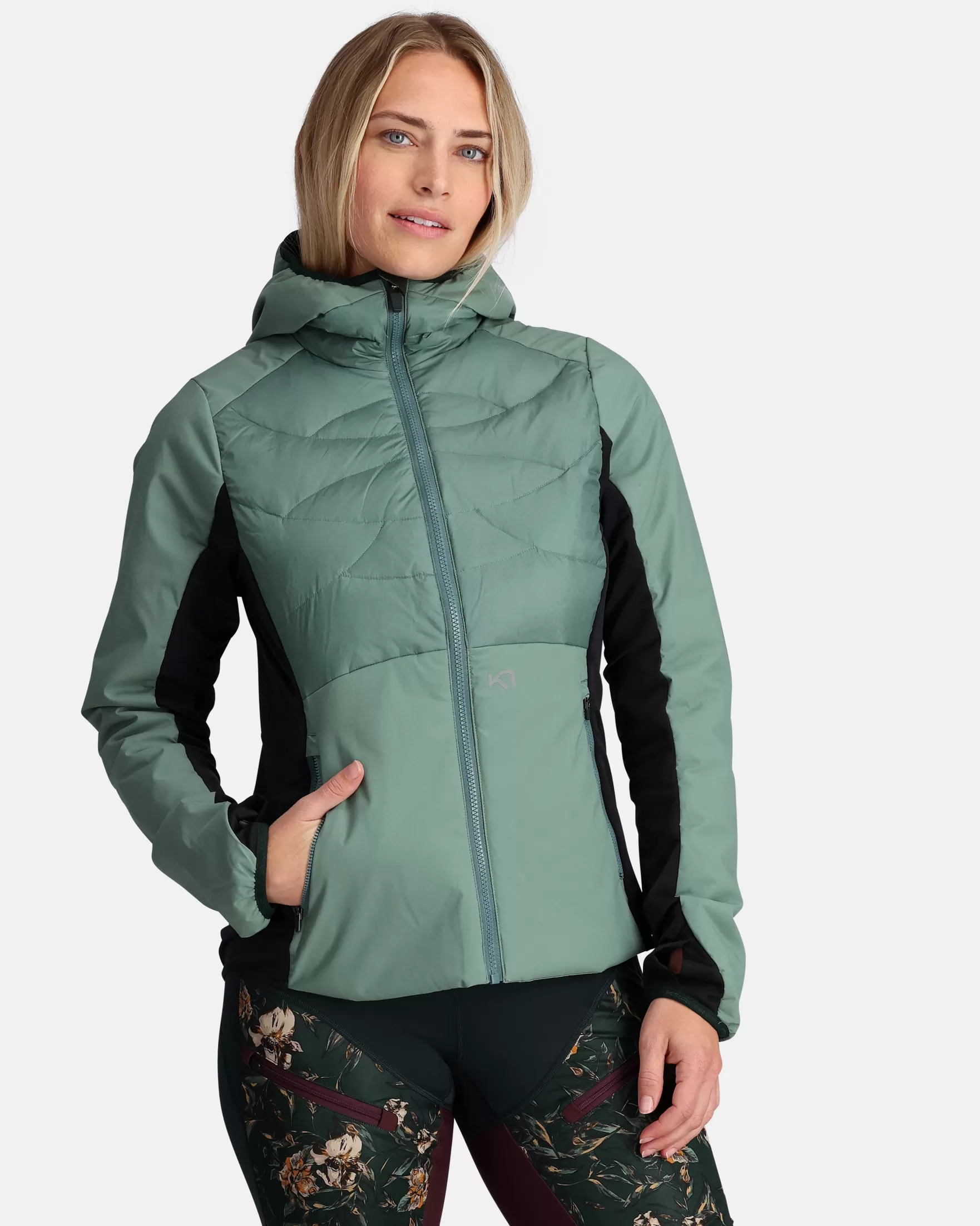 Hiking Jackets | Training Jackets-Kari Traa Tirill Thermal Jacket Murk Green