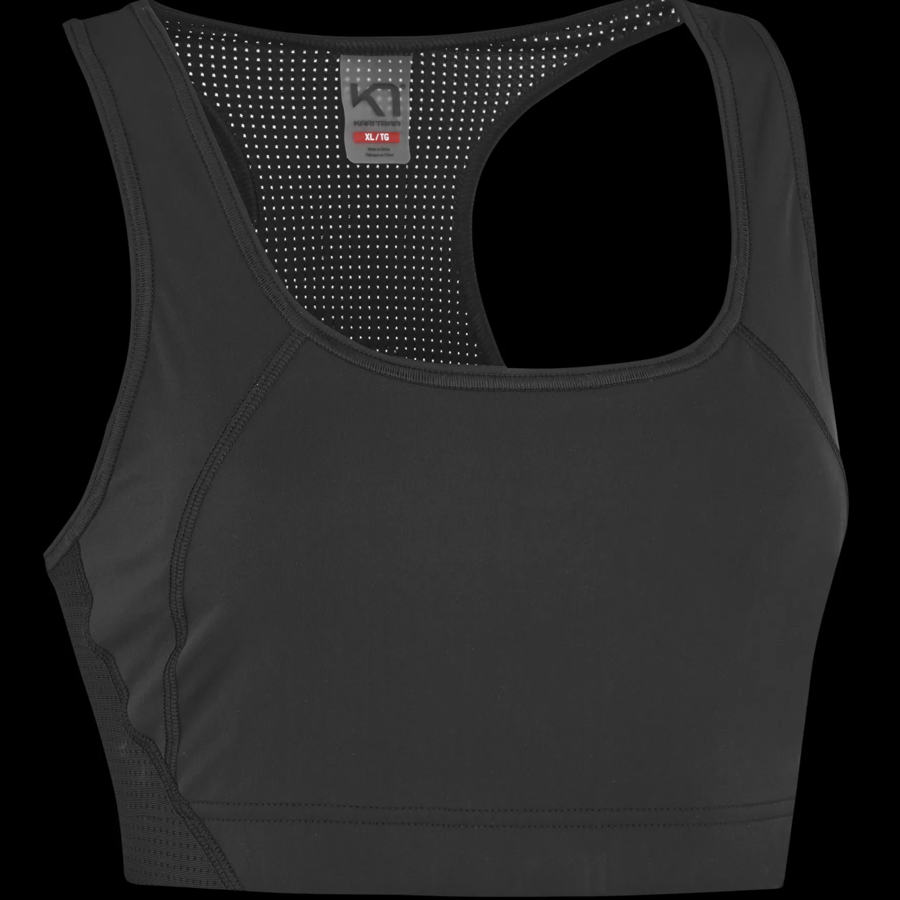 Sports Bras and Underwear-Kari Traa Trud Sports Bra Black