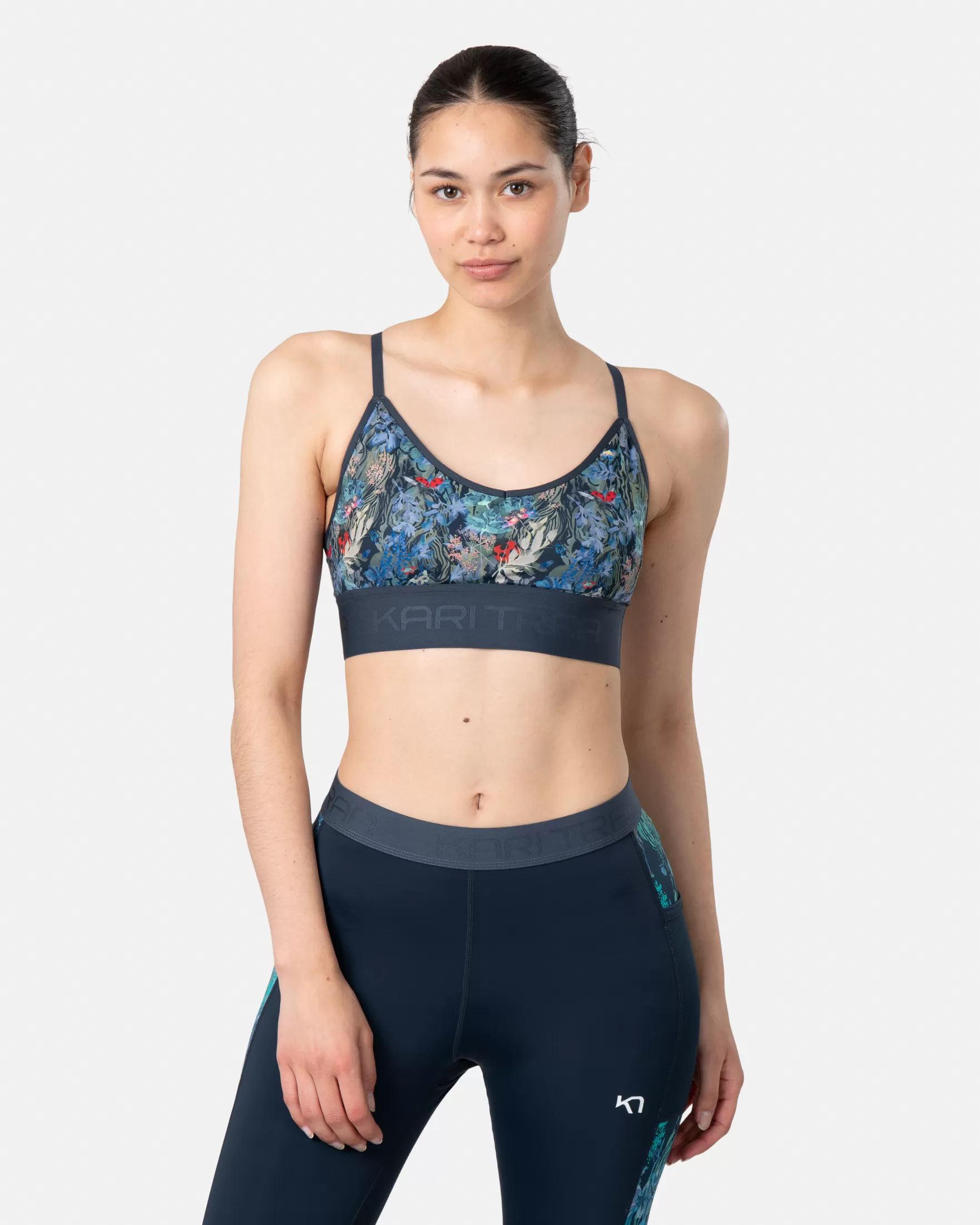 Sports Bras and Underwear-Kari Traa Var Printed Royal