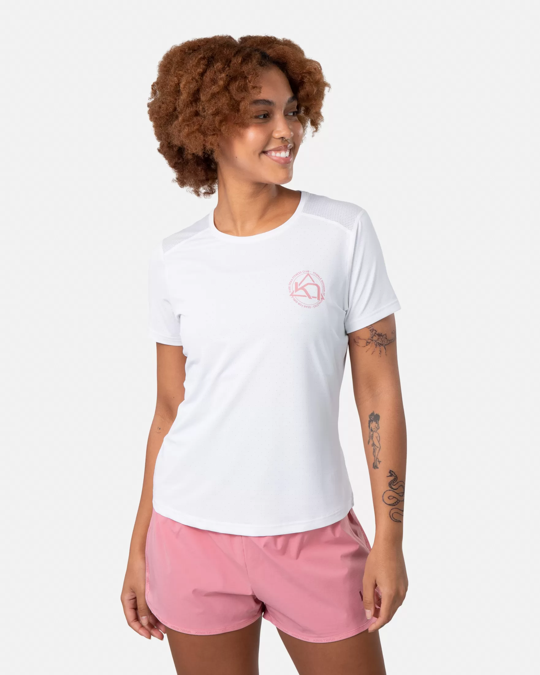 T-Shirts and Tops-Kari Traa Vilde Active Tee Bright White