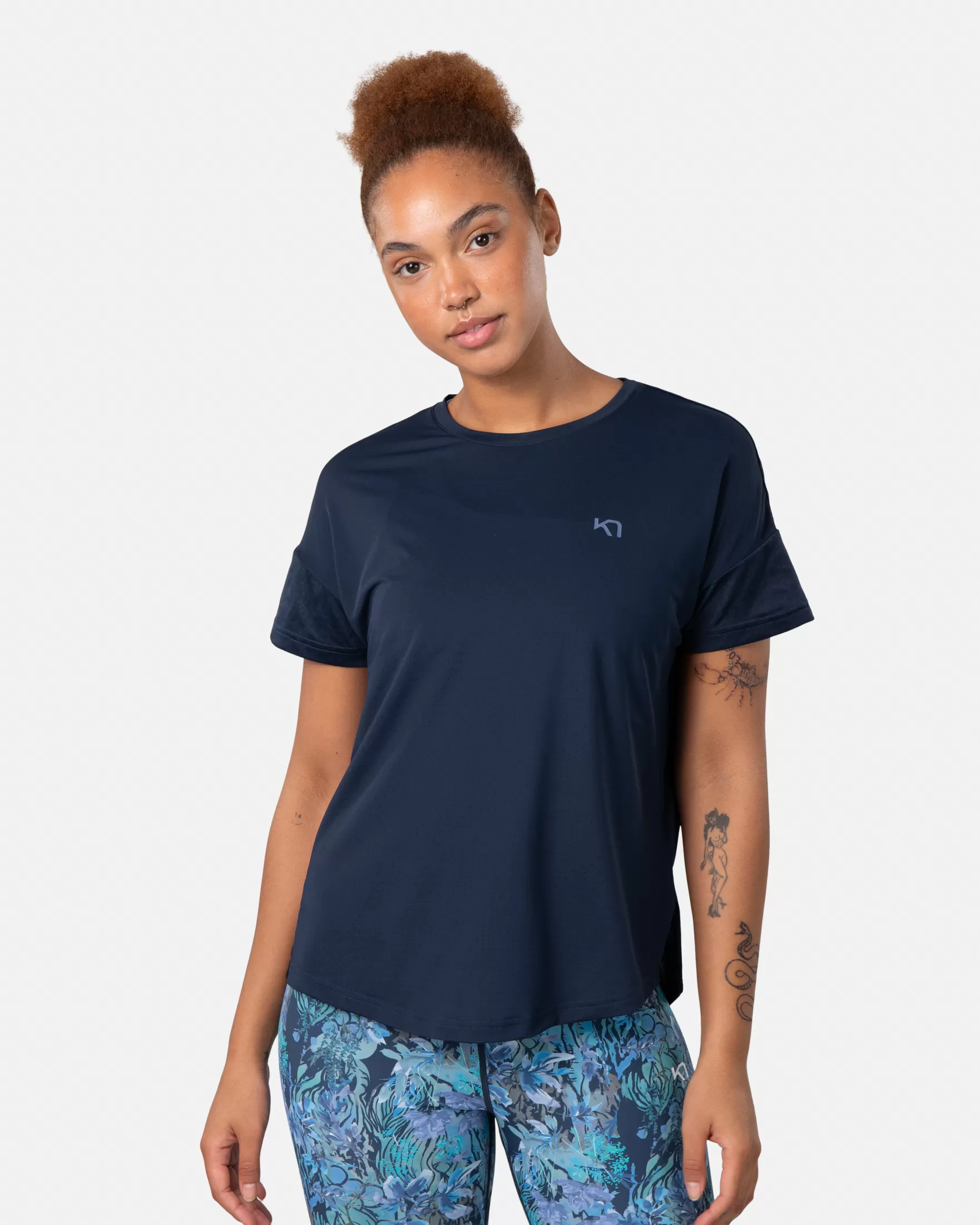 T-Shirts and Tops-Kari Traa Vilde Air Tee Royal